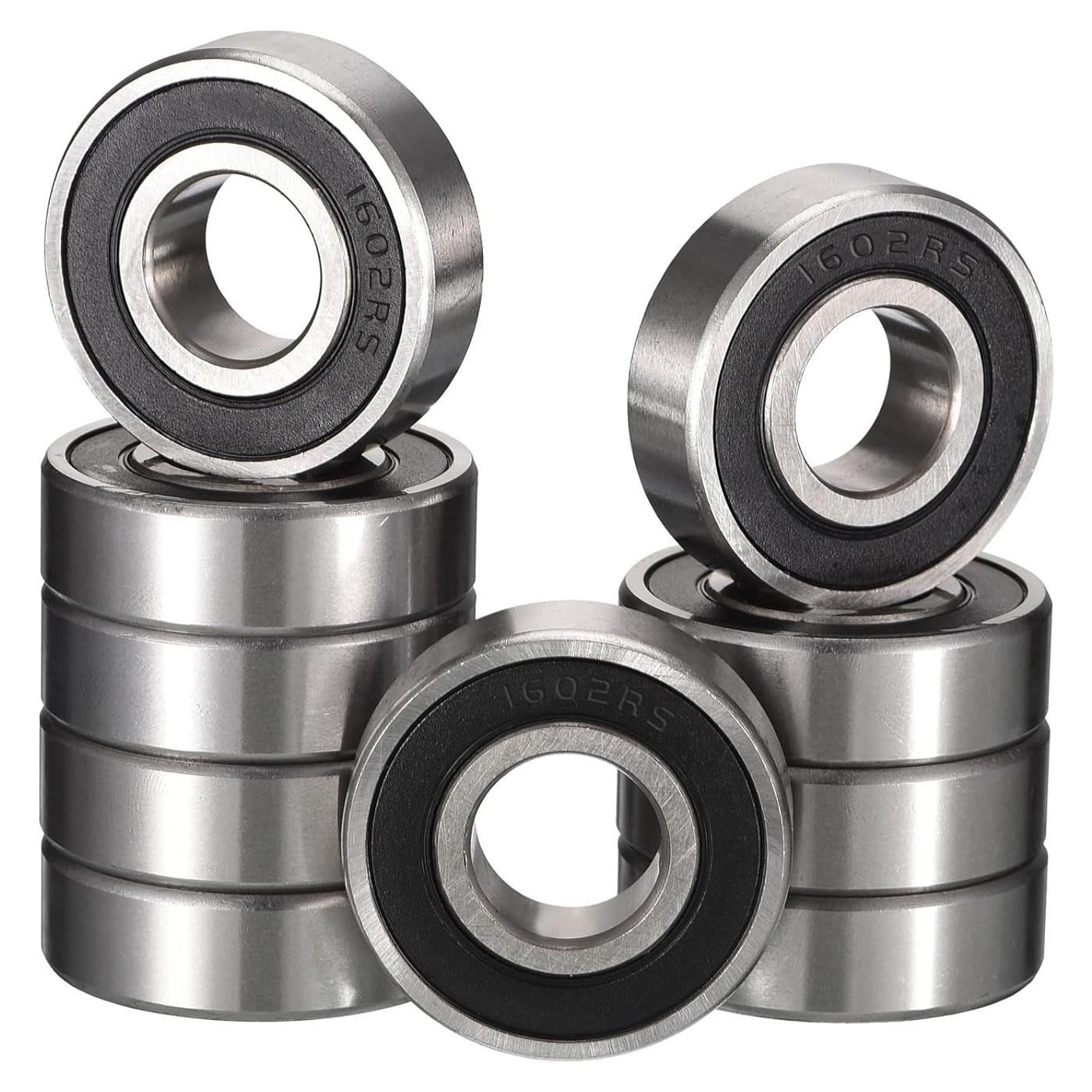 Rodamientos de Bolas Miniatura Hipicco 1602-2RS 10 Unidades