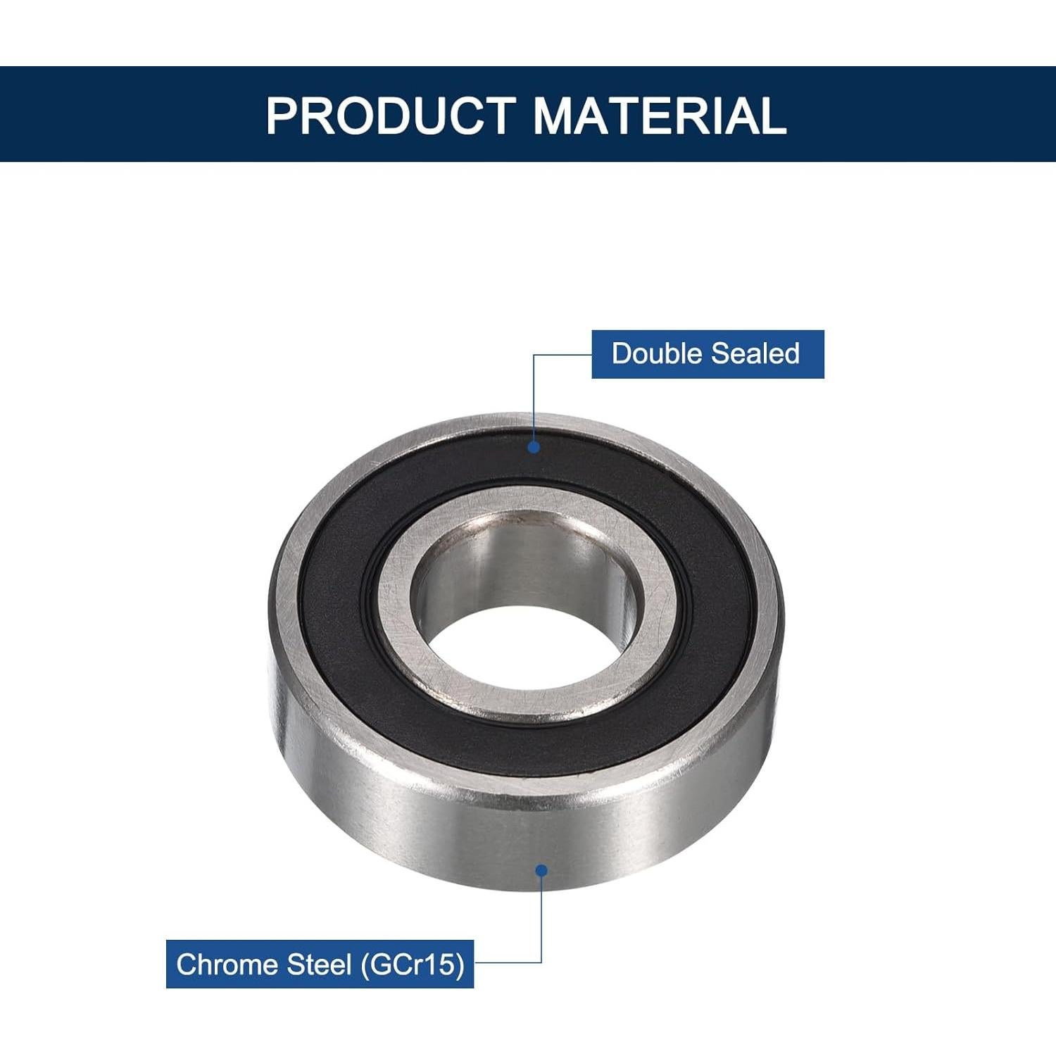 Rodamientos de Bolas Miniatura Hipicco 1602-2RS 10 Unidades