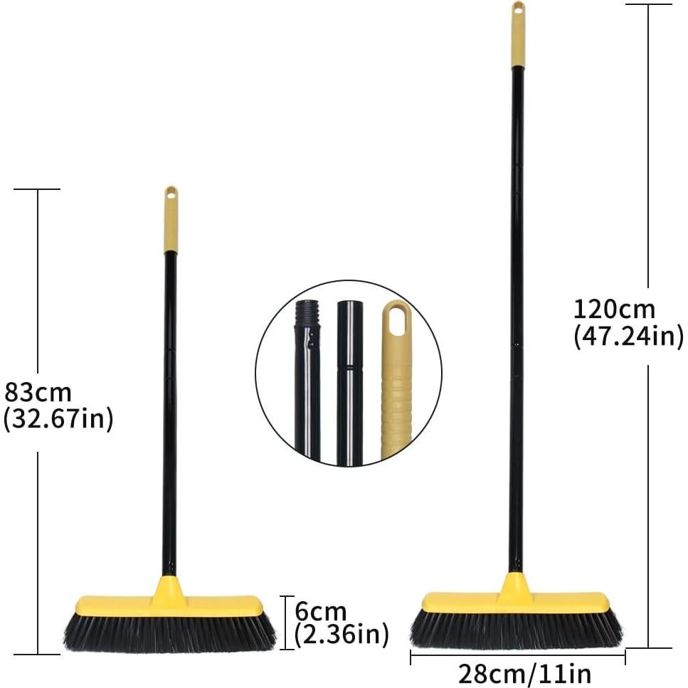 Escoba de Empuje LandHope con Mango Largo 120.9 cm
