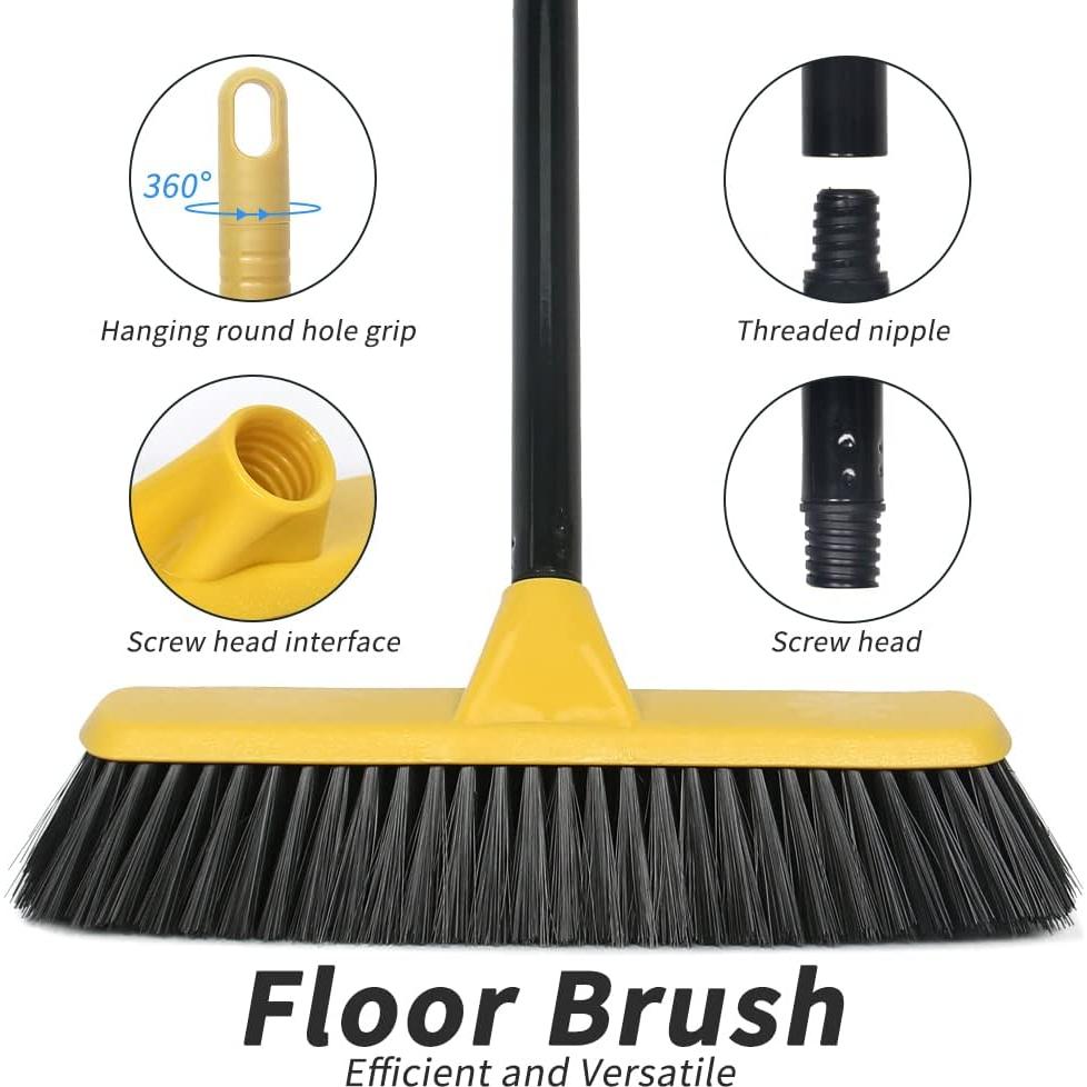 Escoba de Empuje LandHope con Mango Largo 120.9 cm