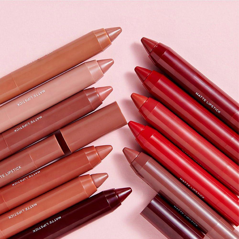 Lápiz Labial Mate BINGBRUSH 01# - Larga Duración y Hidratante