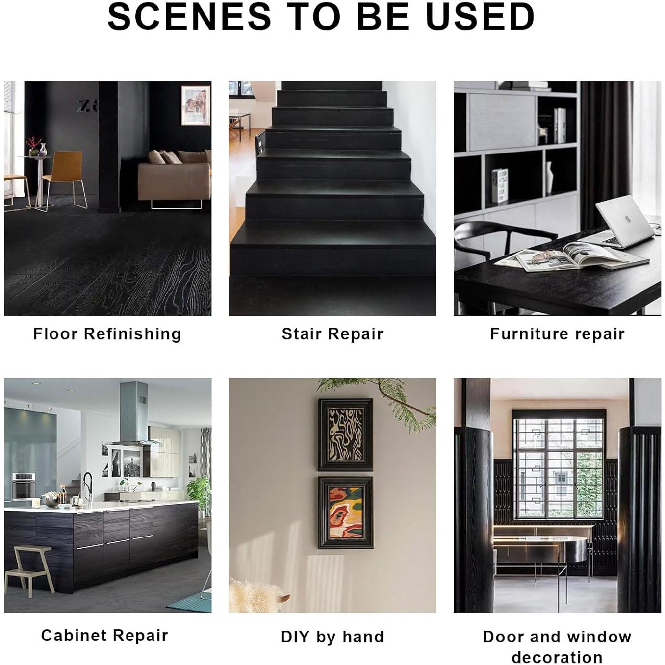 Cinta de Reparación de Grano de Madera Bomei 10cm x 10m - Autoadhesiva