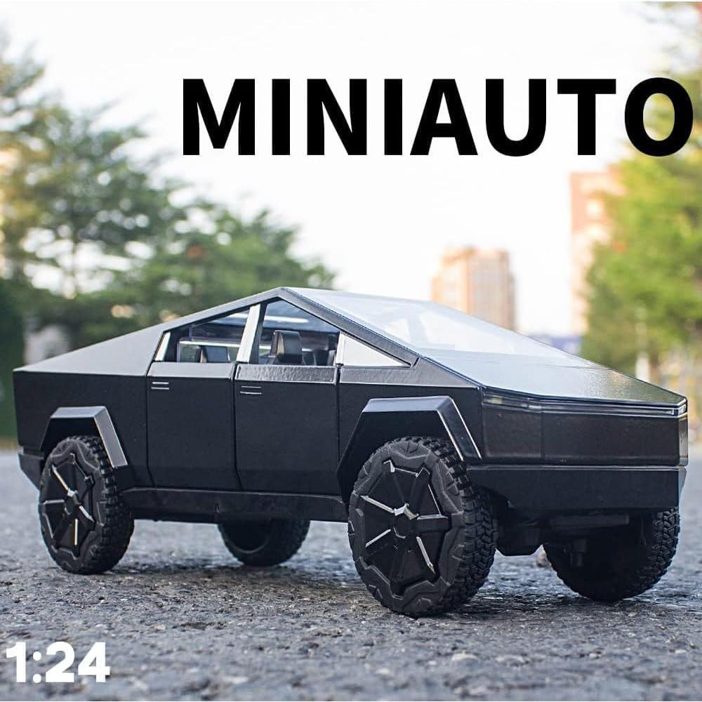 Camión de Juguete EROCK Pickup Negro 1:24 con Sonido y Luz