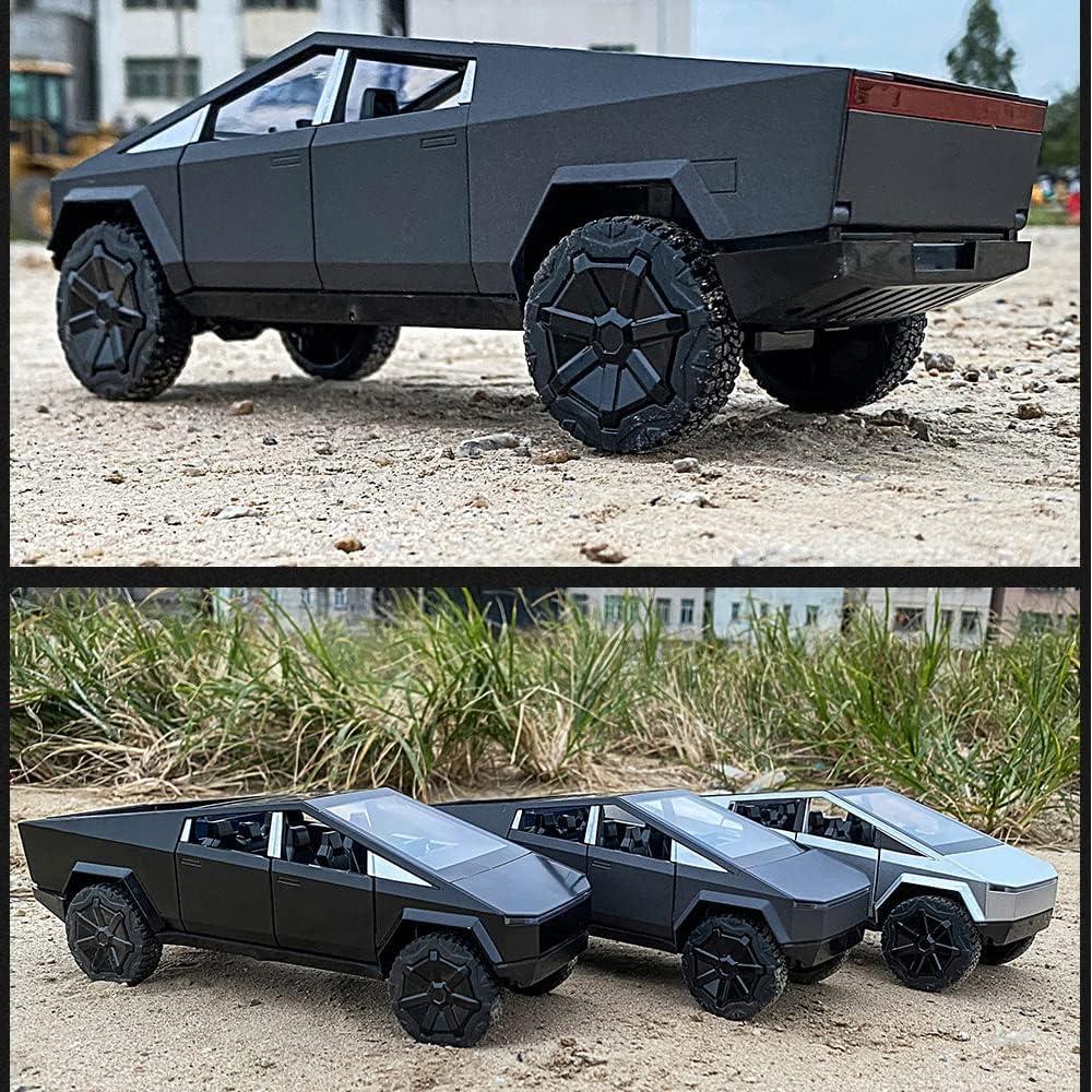 Camión de Juguete EROCK Pickup Negro 1:24 con Sonido y Luz