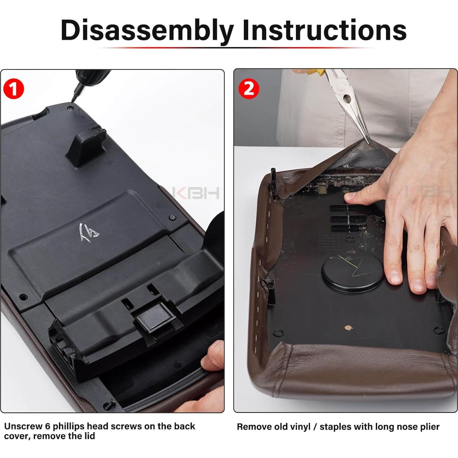 Cubierta de Reposabrazos Central KBH para Toyota Avalon 2013-2018