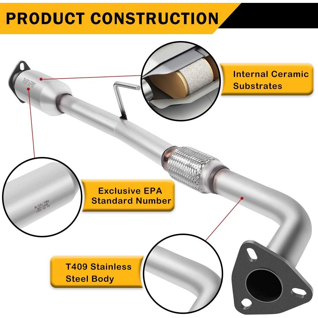 Convertidor Catalítico AUTOSAVER88 para Camry 2.2L 1997-2001