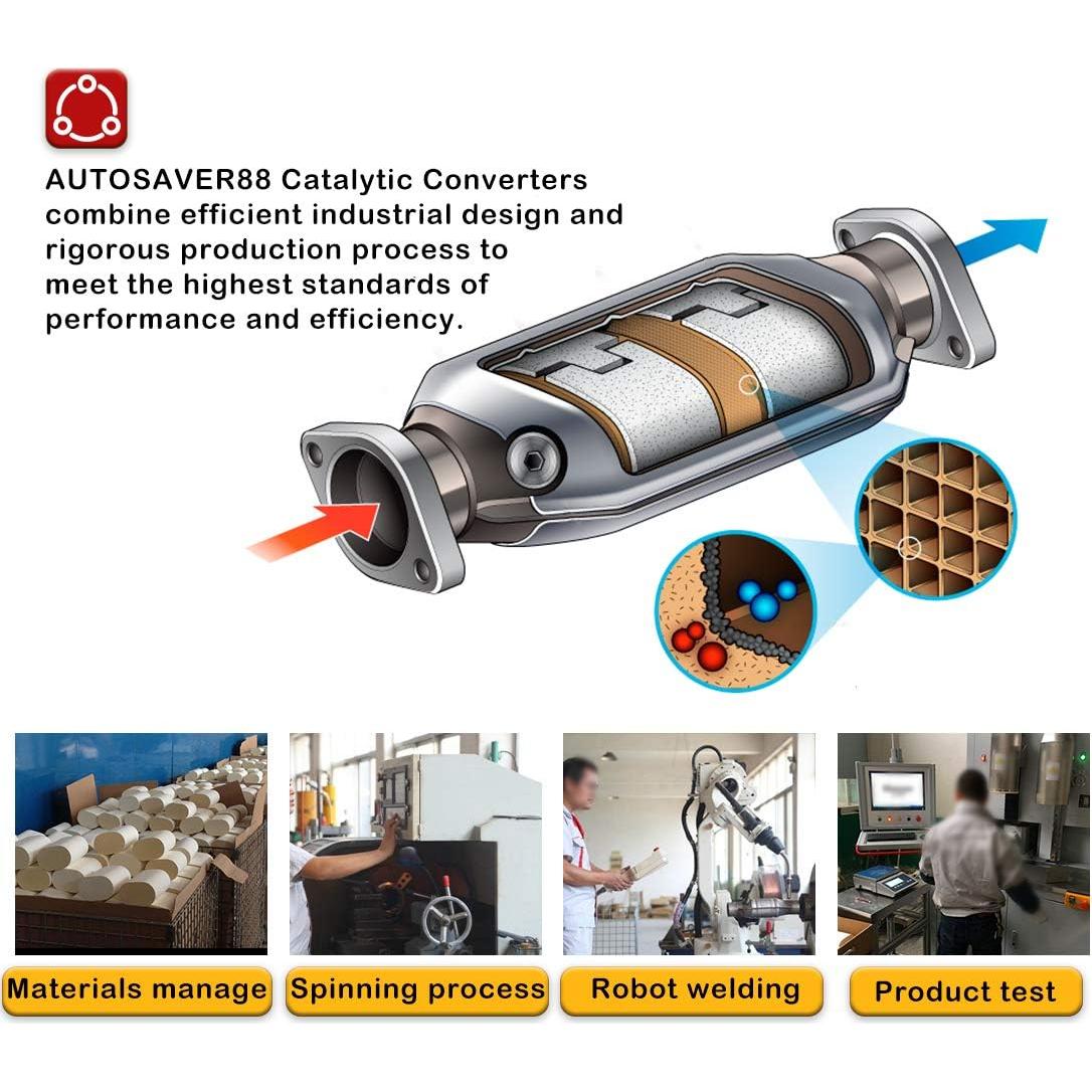 Convertidor Catalítico AUTOSAVER88 para Camry 2.2L 1997-2001
