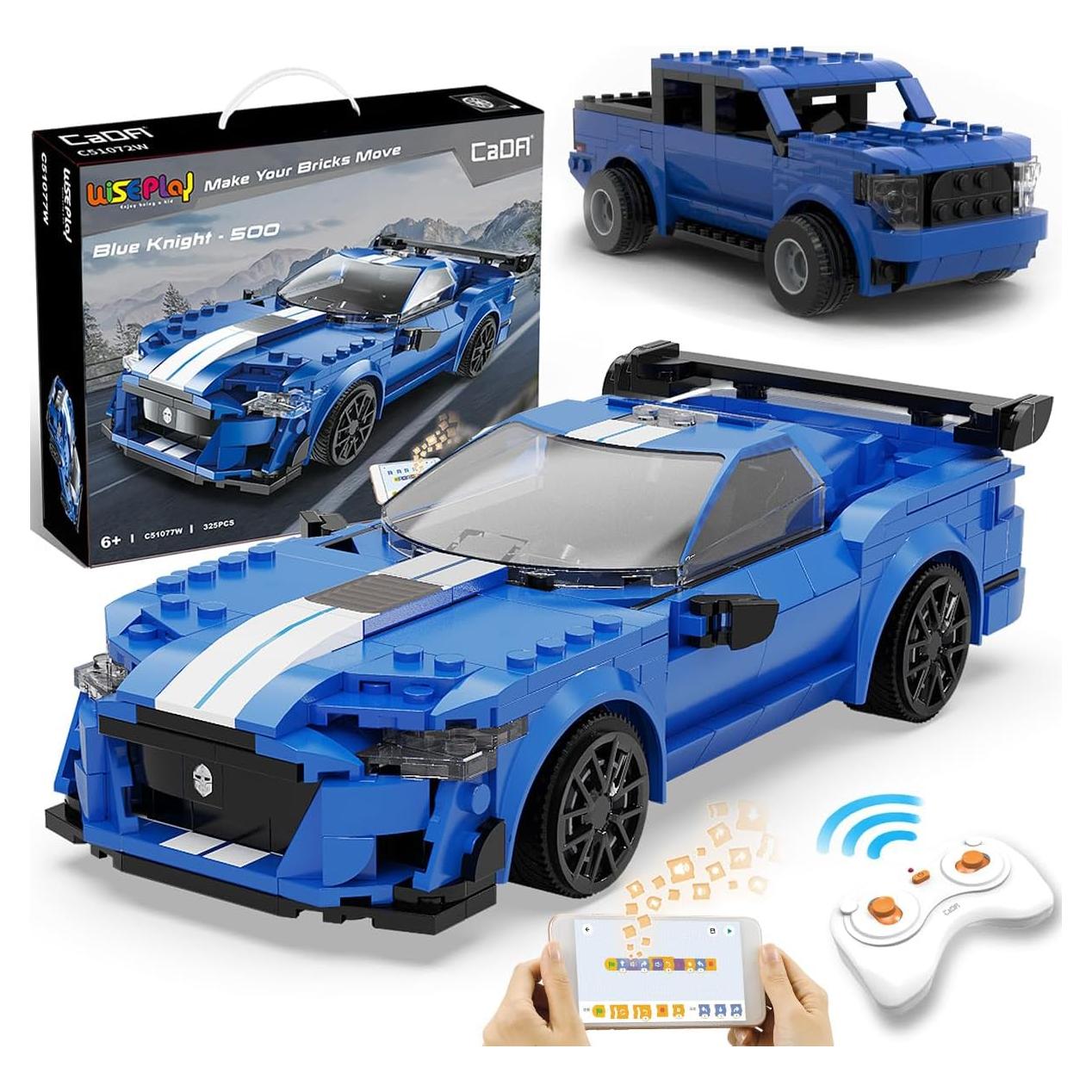 Kit de Coche RC para Niños WisePlay 325 Piezas Azul