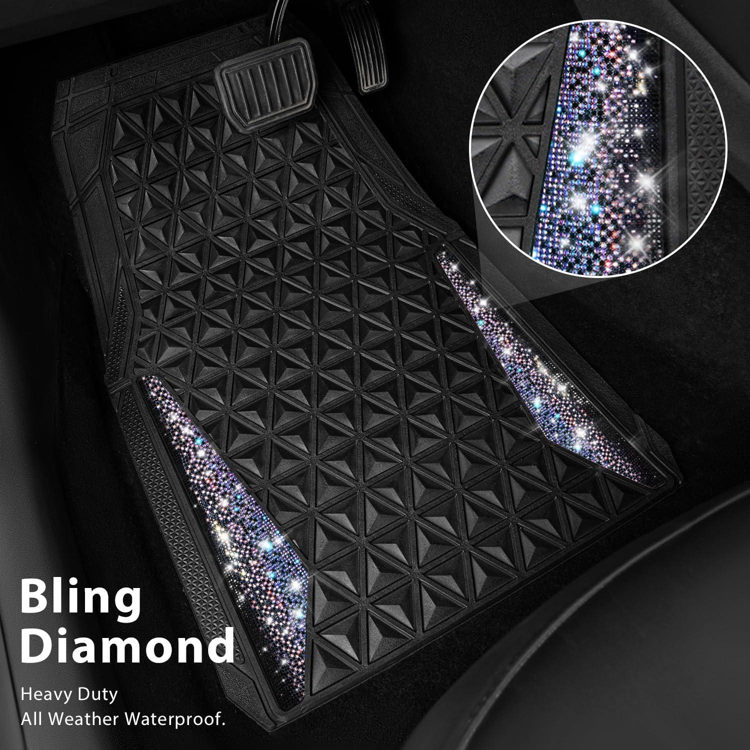 Alfombrillas de Coche CAR PASS Diamante Brillante Ajuste Universal