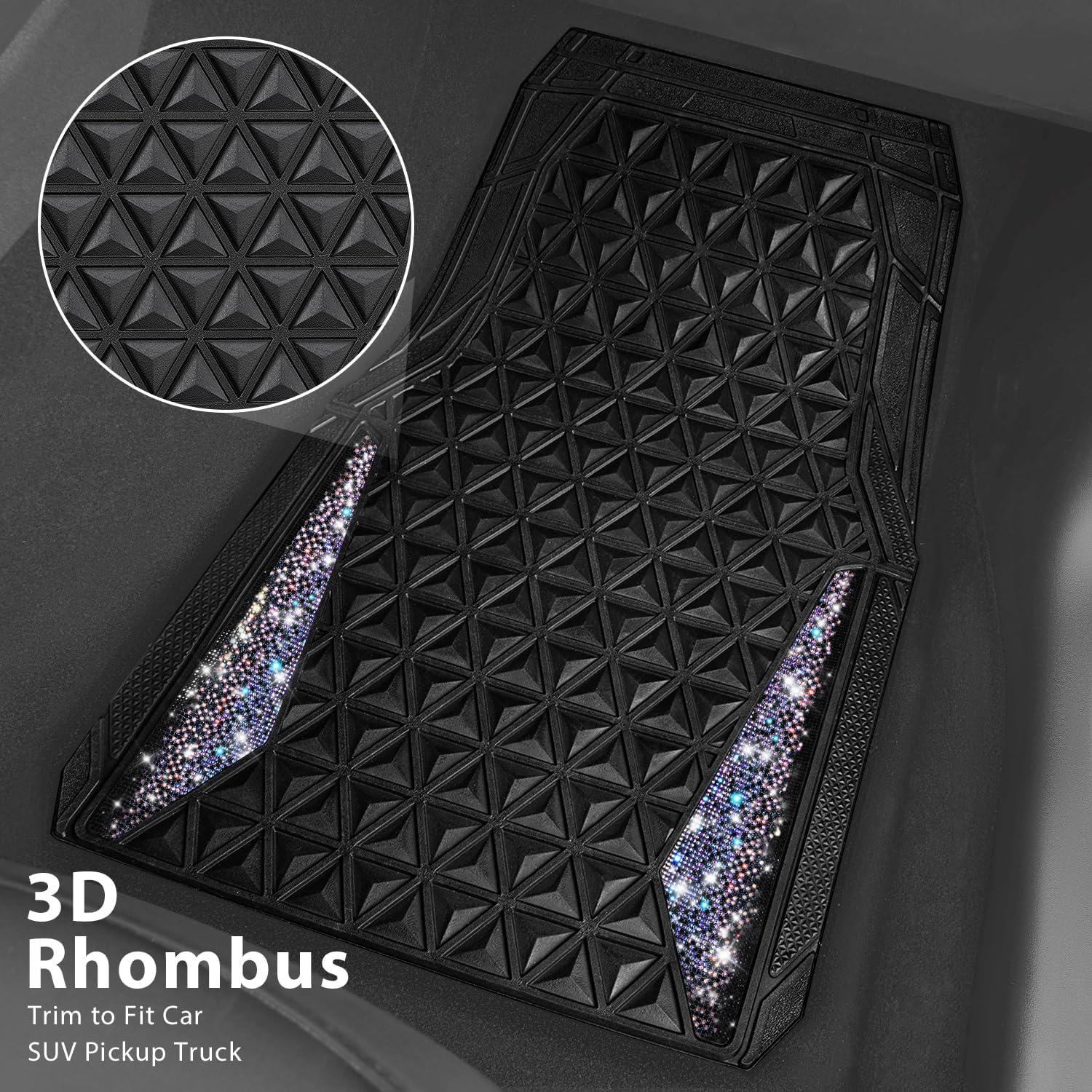 Alfombrillas de Coche CAR PASS Diamante Brillante Ajuste Universal
