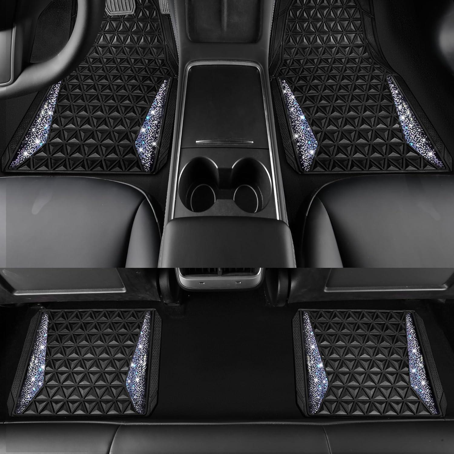 Alfombrillas de Coche CAR PASS Diamante Brillante Ajuste Universal