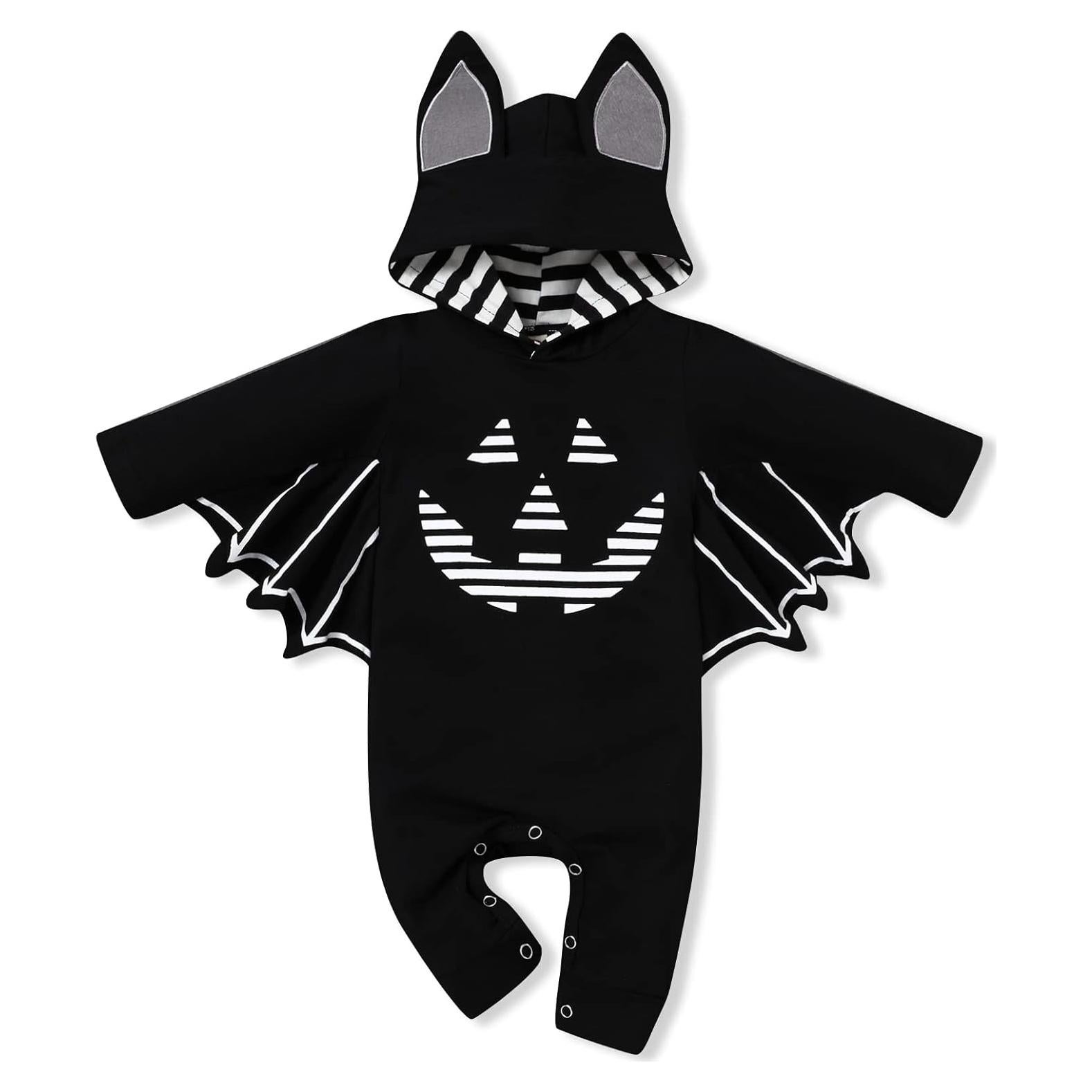 Disfraz de Halloween Bebé Rutoe Mono Murciélago 9-12 Meses