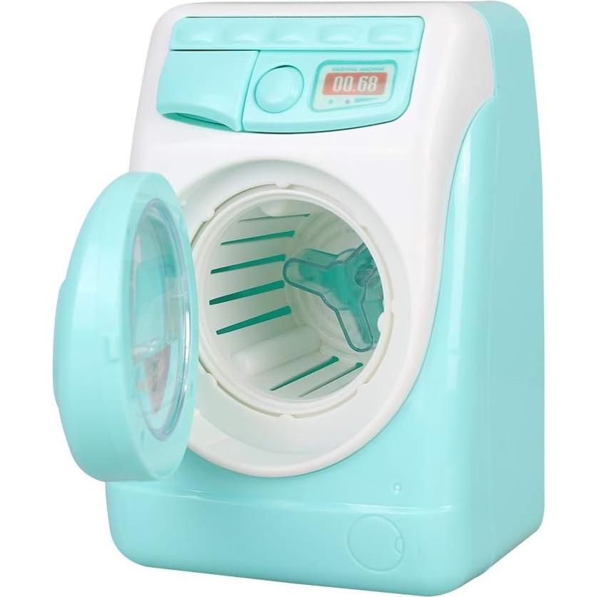 Lavadora de Juguete Coherny Azul con Sonido y Luz 20 cm