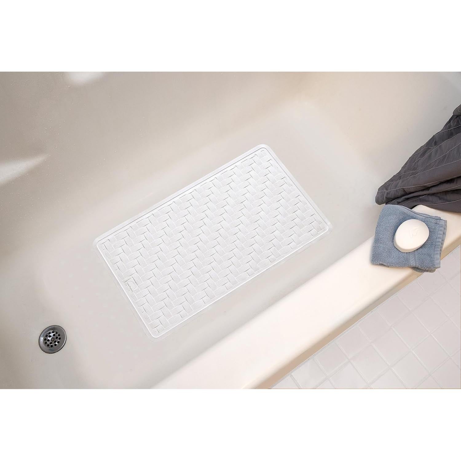 Alfombrilla de baño antideslizante Ginsey 35.56x60.96 cm