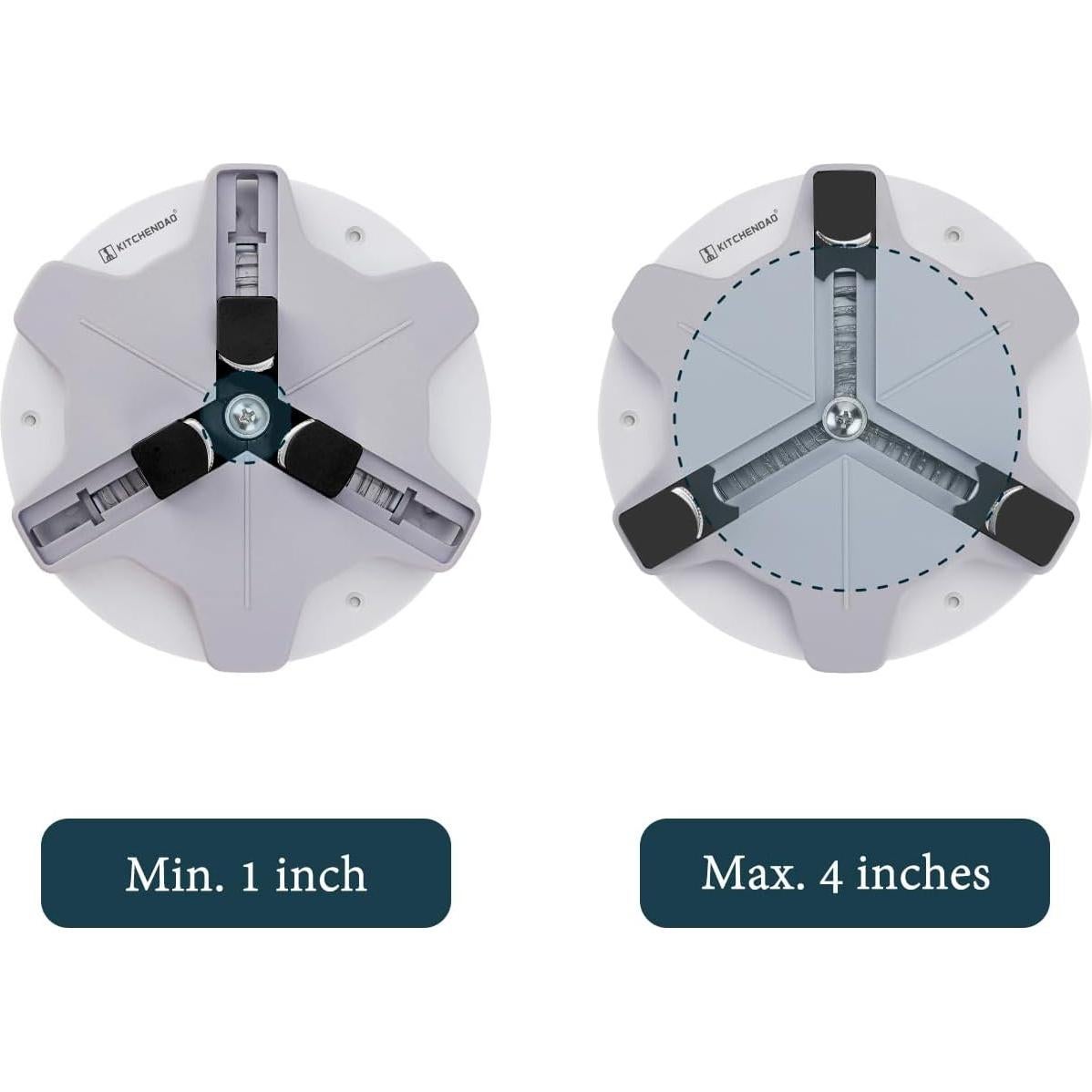 Abridor de Tarros KITCHENDAO Bajo Gabinete para Manos Débiles