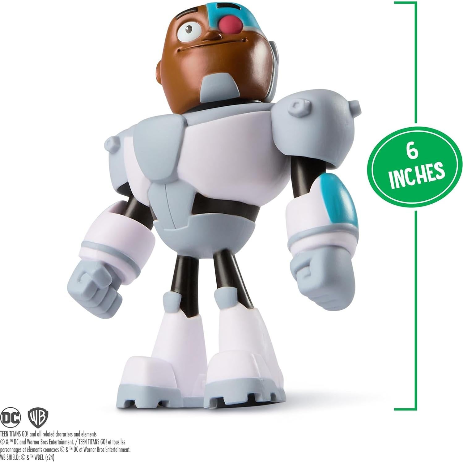 Figura de Acción Cyborg Twisty Titans 15 cm Spin Master