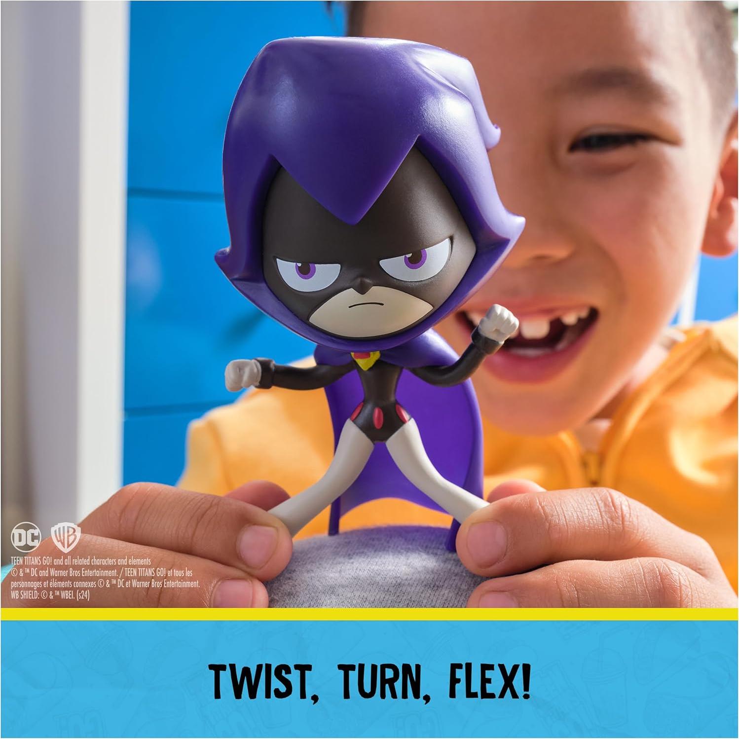 Figura de Acción Twisty Titans Raven - Juguete para Niños