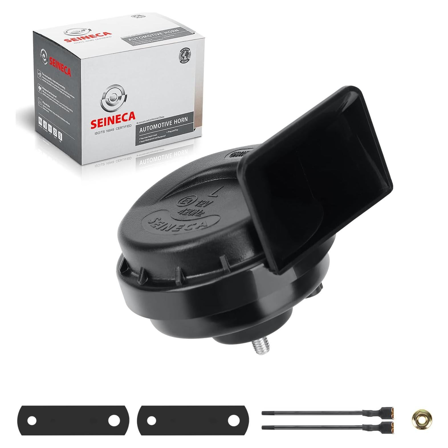 Claxon de Tono Alto SEINECA 12V Impermeable Universal