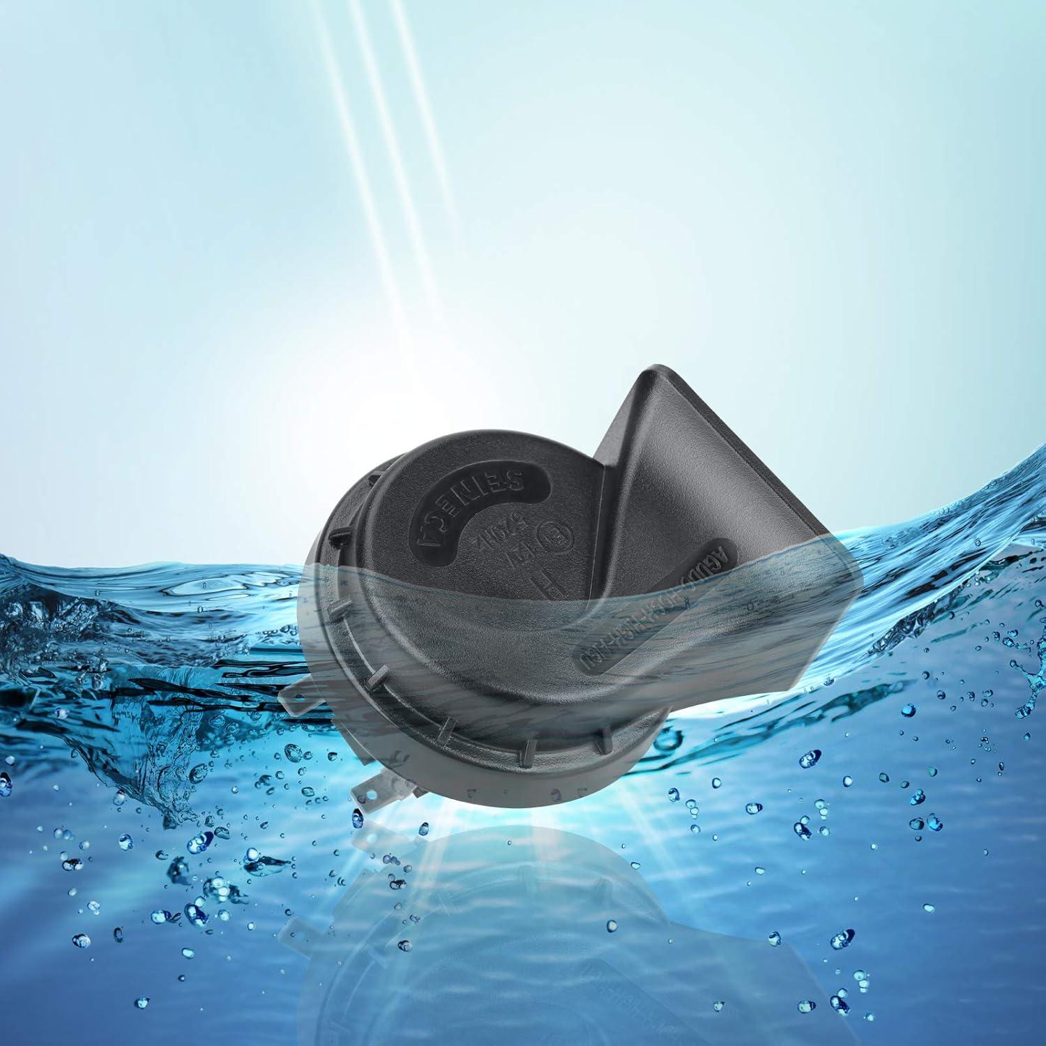 Claxon de Tono Alto SEINECA 12V Impermeable Universal