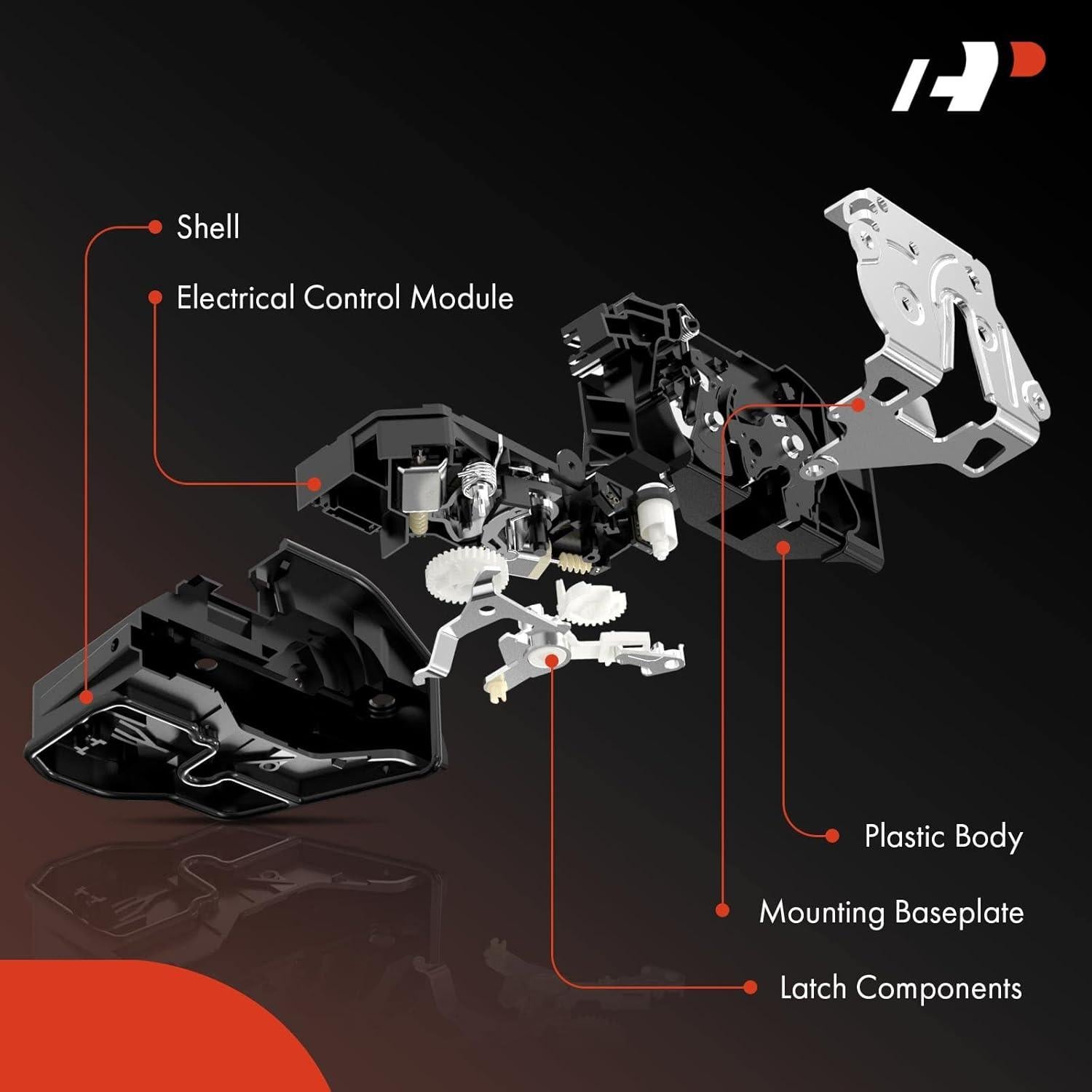 Actuador de Cerradura A-Premium Lado Trasero Lexus Toyota