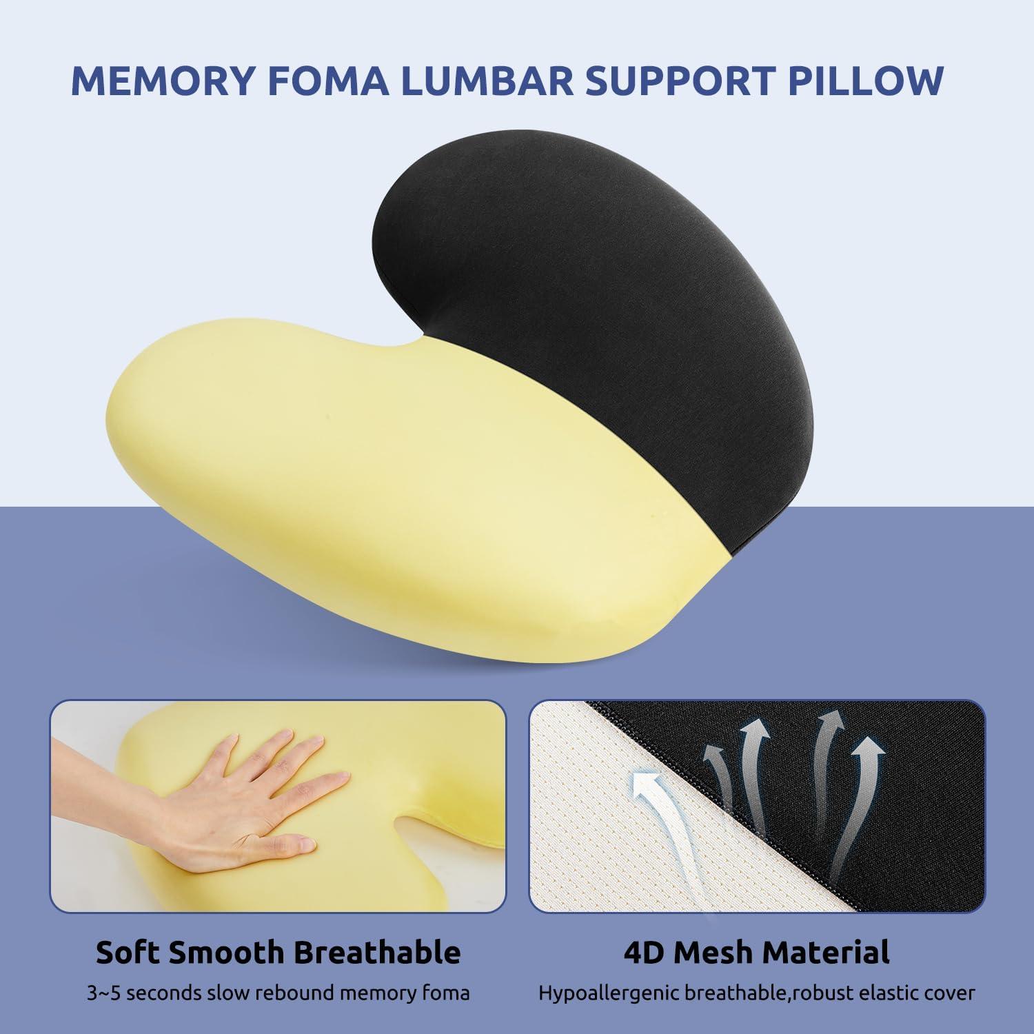 Almohada Lumbar DONAMA Ergonómica Espuma Viscoelástica