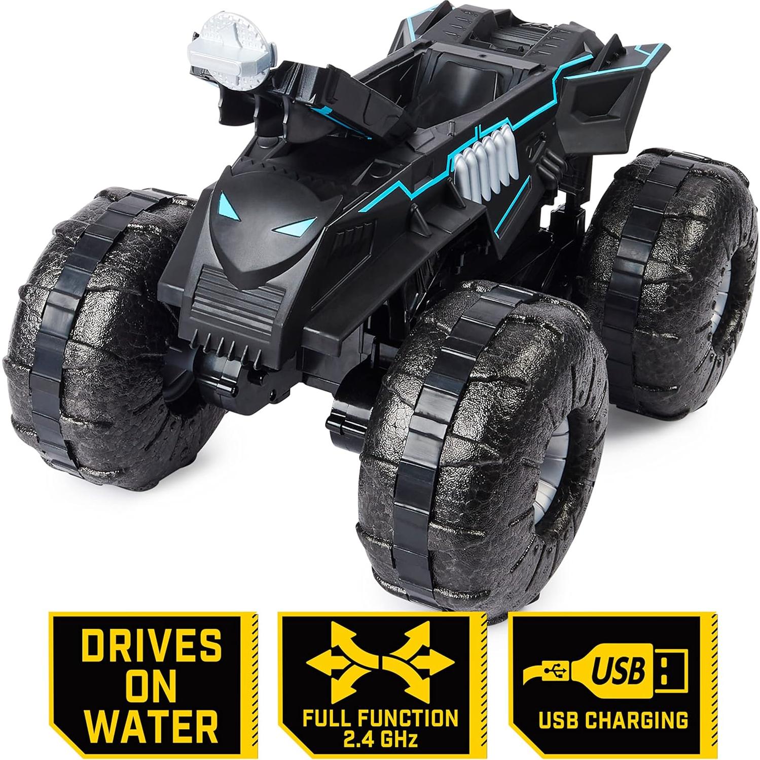 Batmobile Todo Terreno RC Spin Master 1:15 Resistente al Agua
