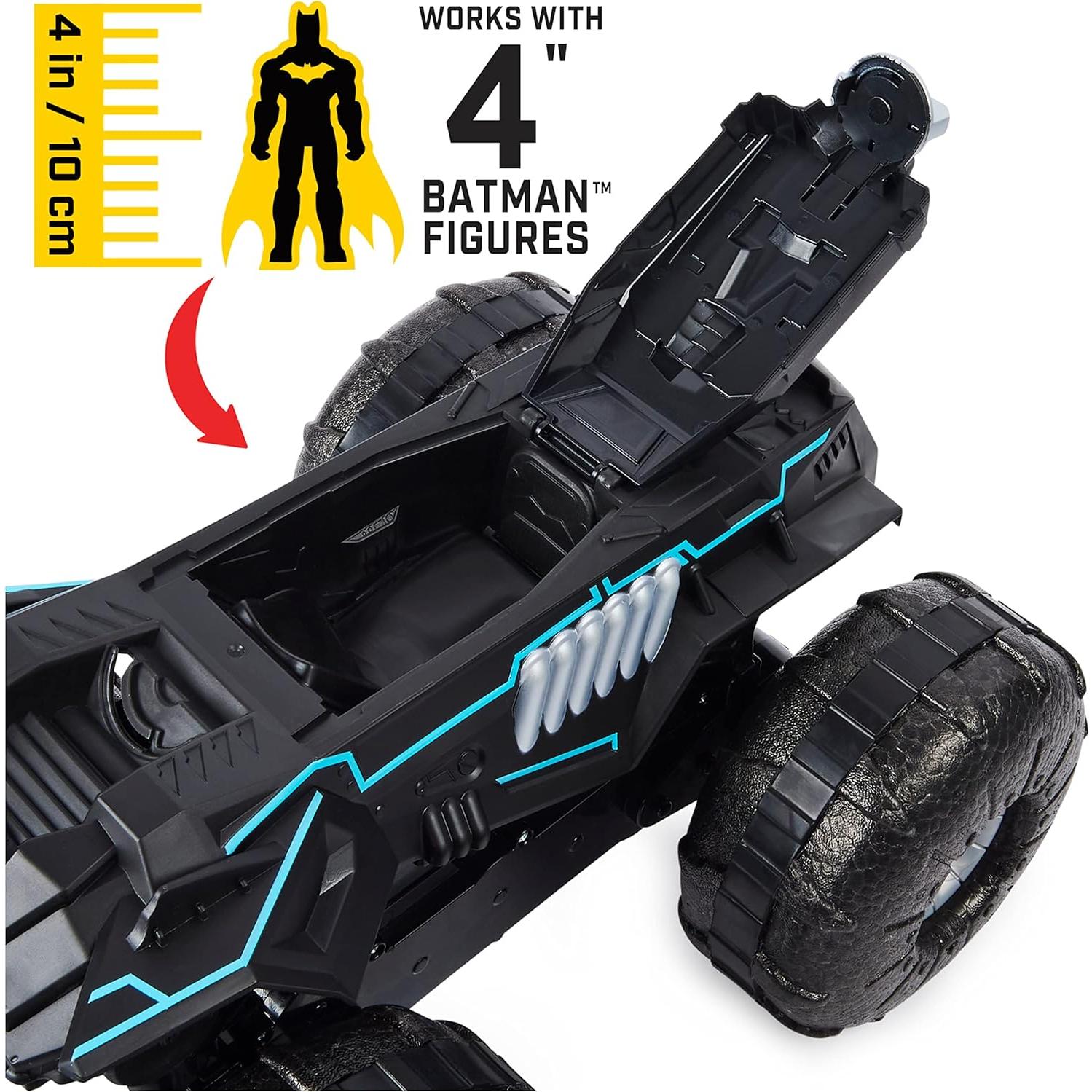 Batmobile Todo Terreno RC Spin Master 1:15 Resistente al Agua