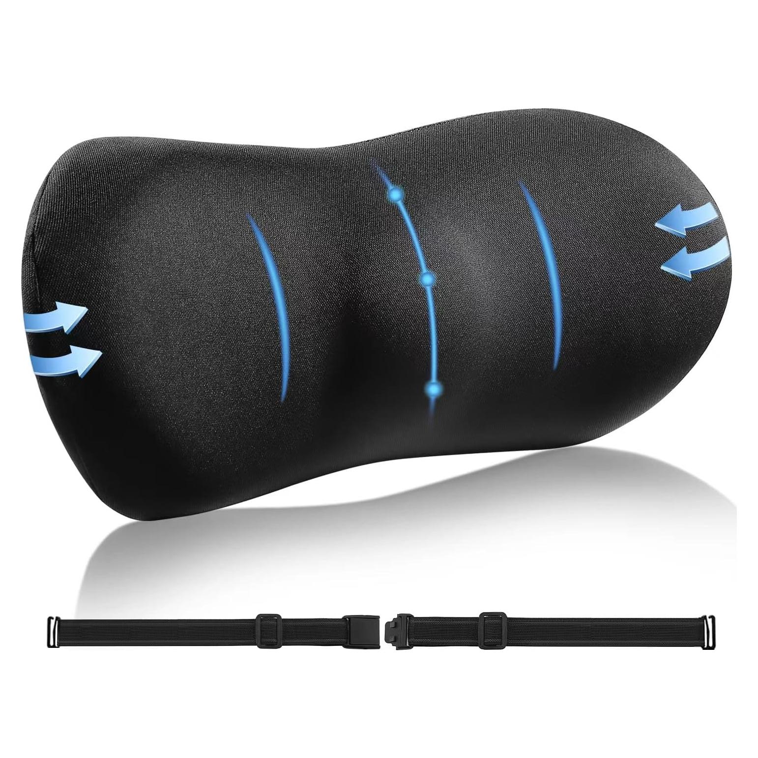 Almohada Lumbar SHAKErINO Espuma Viscoelástica 10 cm