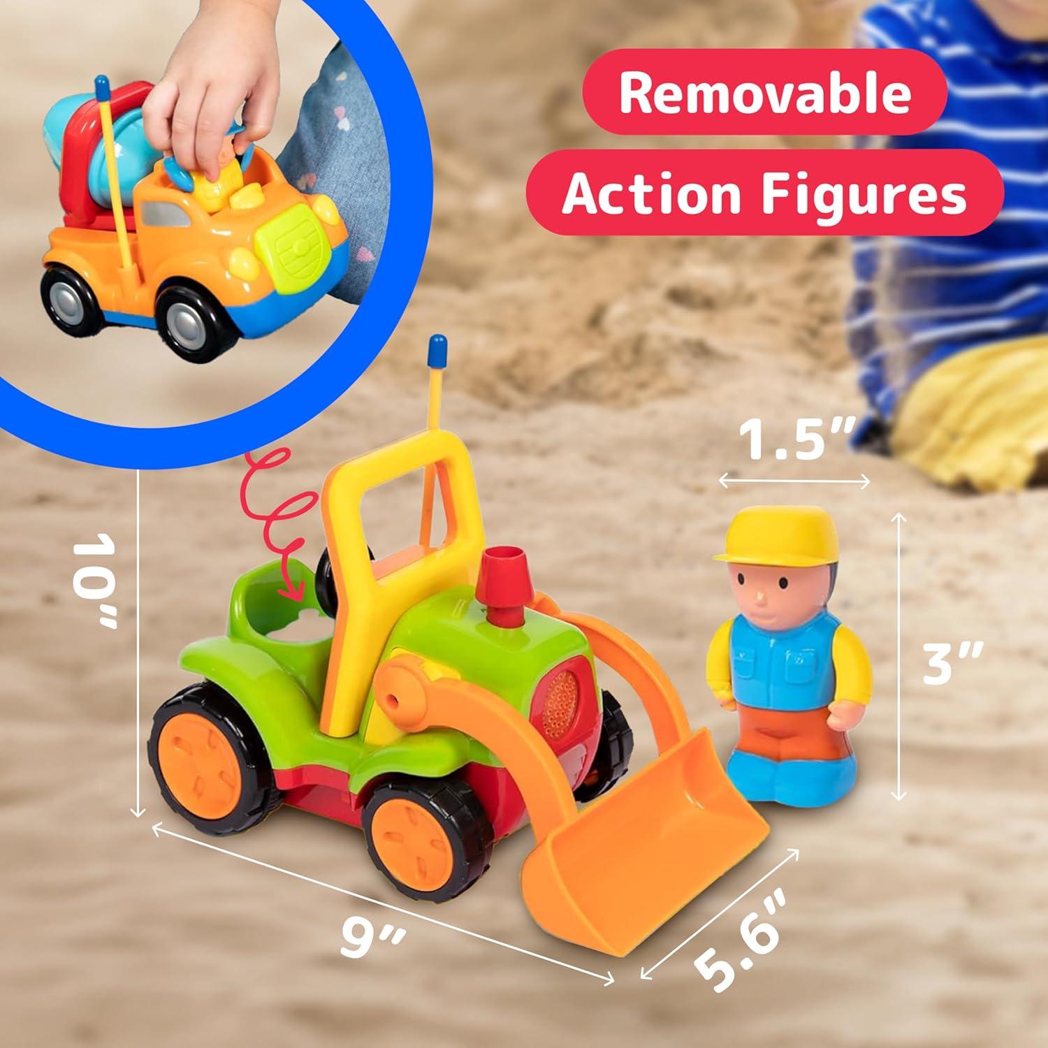 Coches RC Prextex para Niños 3-5 Años - Camión y Tractor