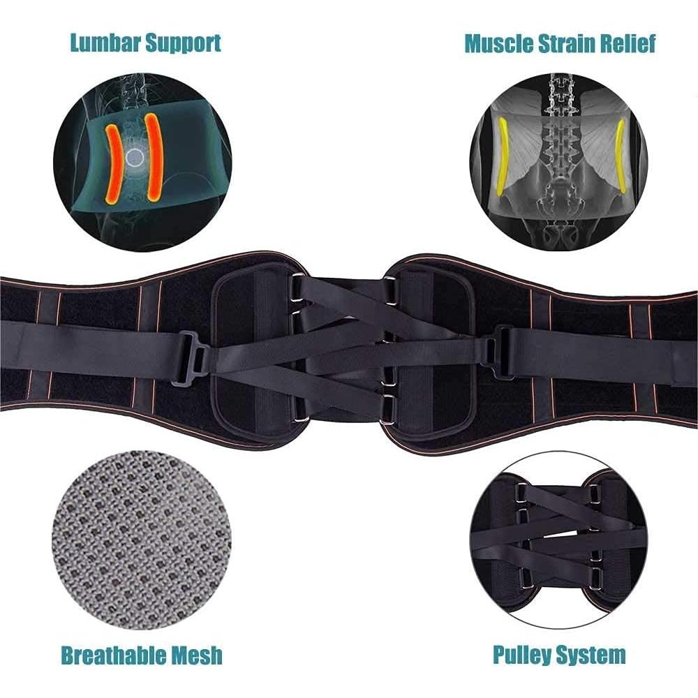 Faja Lumbar KOKSPORT Alivio Dolor Ajustable XLarge