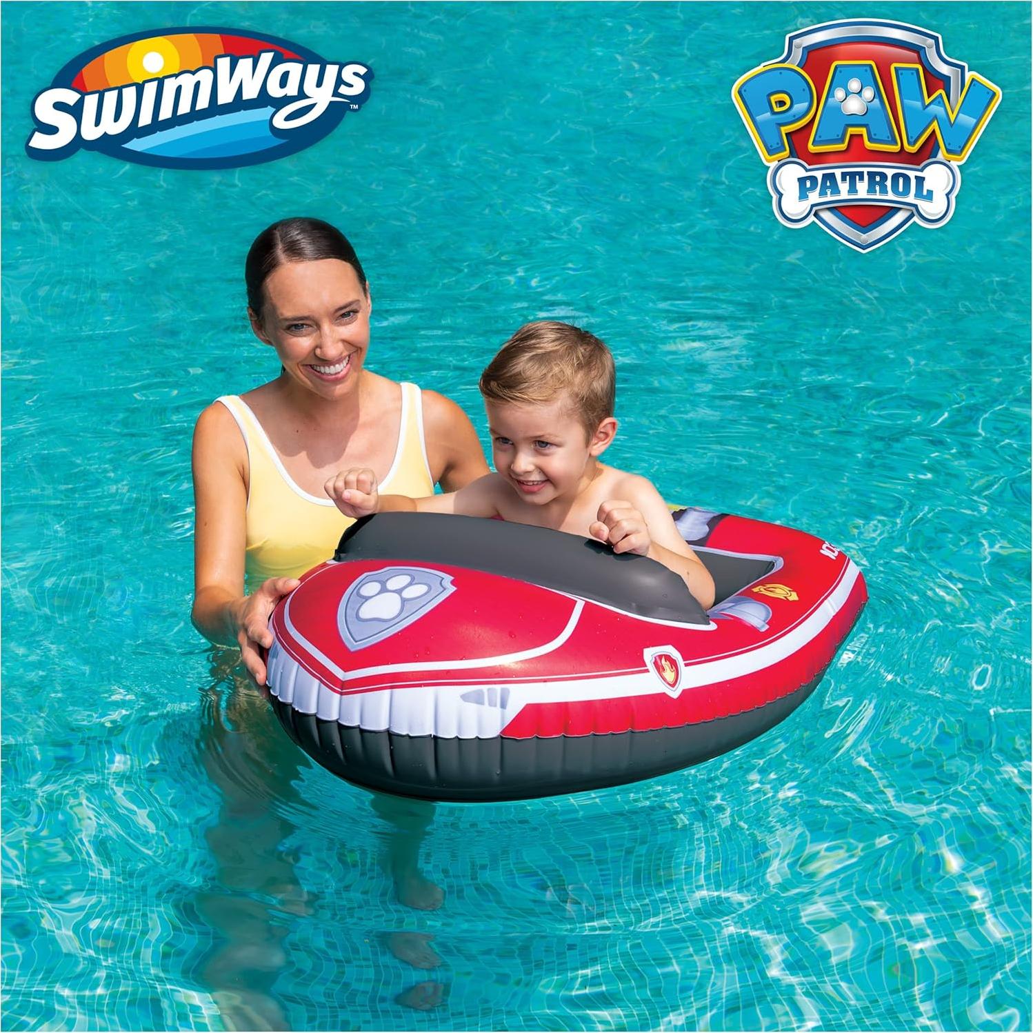 Bote Inflable Paw Patrol Marshall SwimWays 74.93x63.5cm