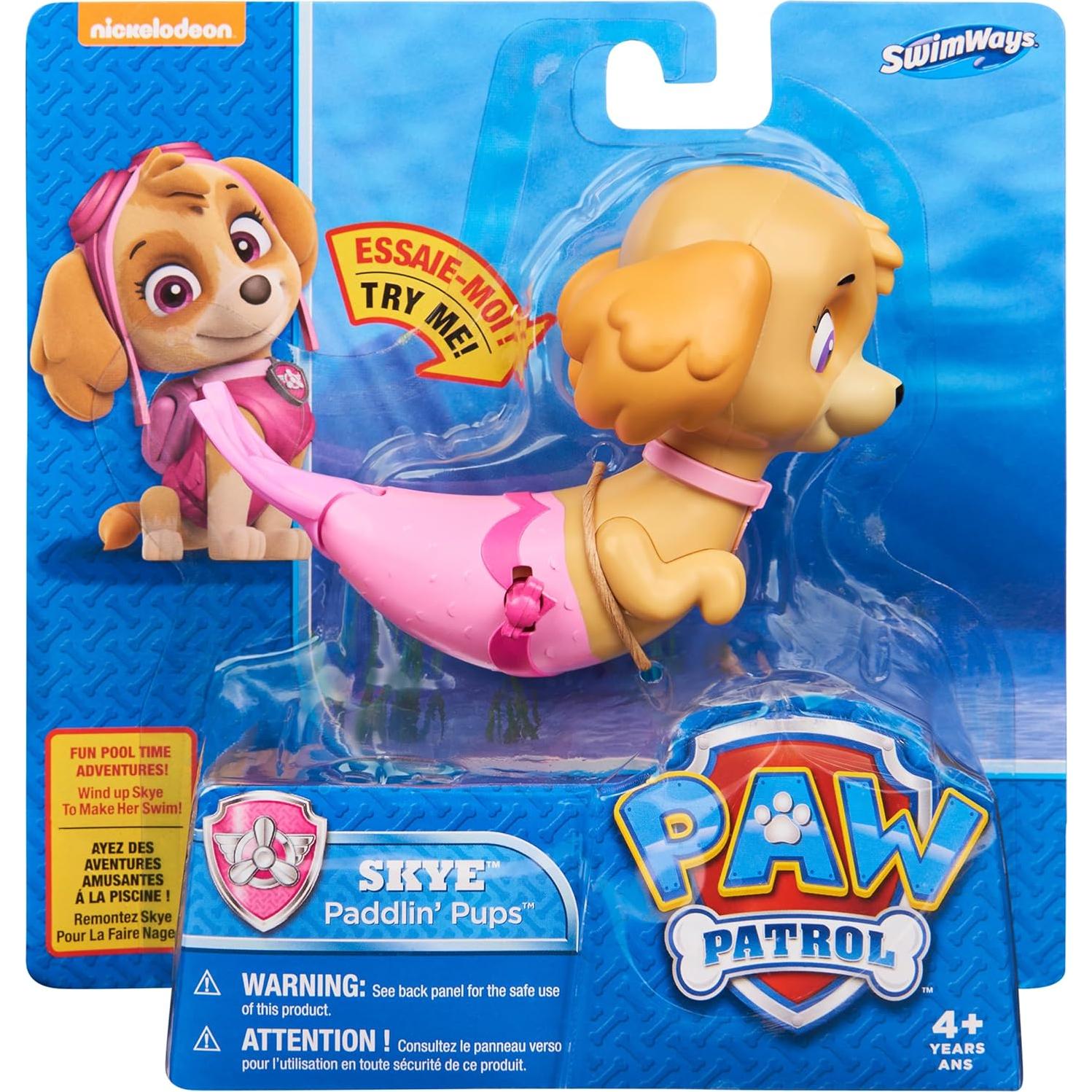 Figura Flotante Paw Patrol Skye SwimWays para Niños