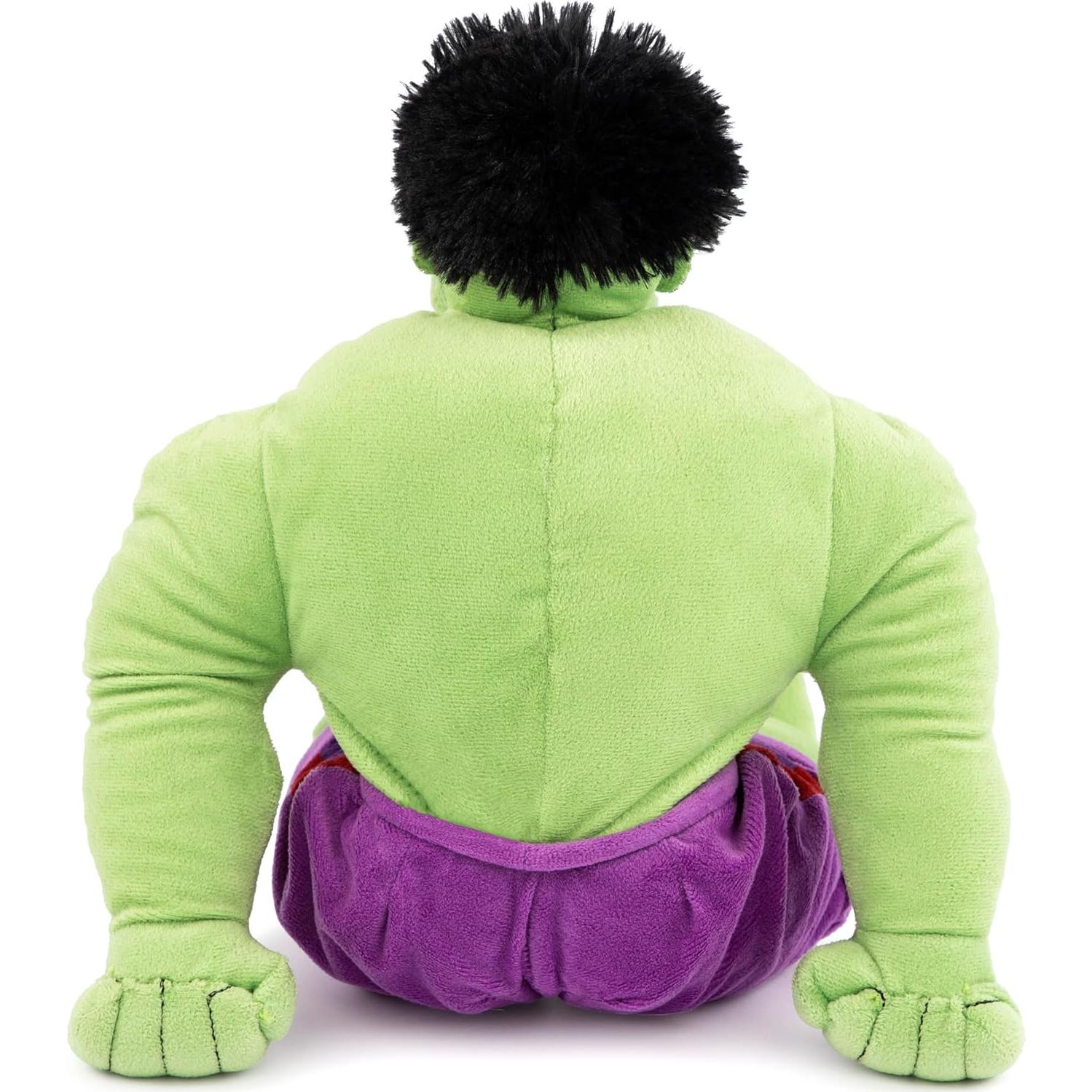 Almohada de Peluche Hulk Jay Franco 30 cm Microfibra Suave