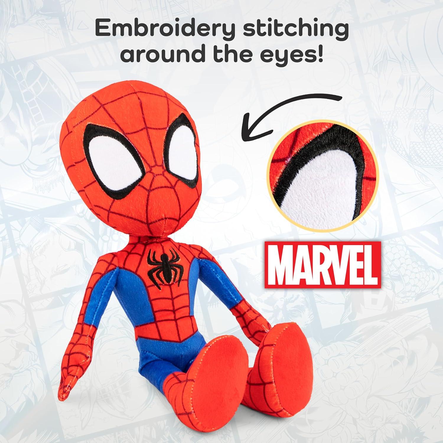 Almohada Buddy Spiderman Jay Franco 43 cm Microfibra Suave