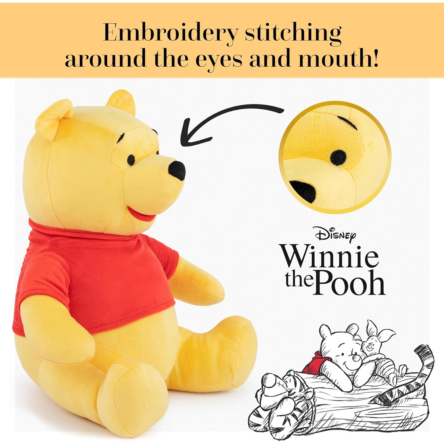 Almohada Amiga Winnie The Pooh Jay Franco 40 cm Suave