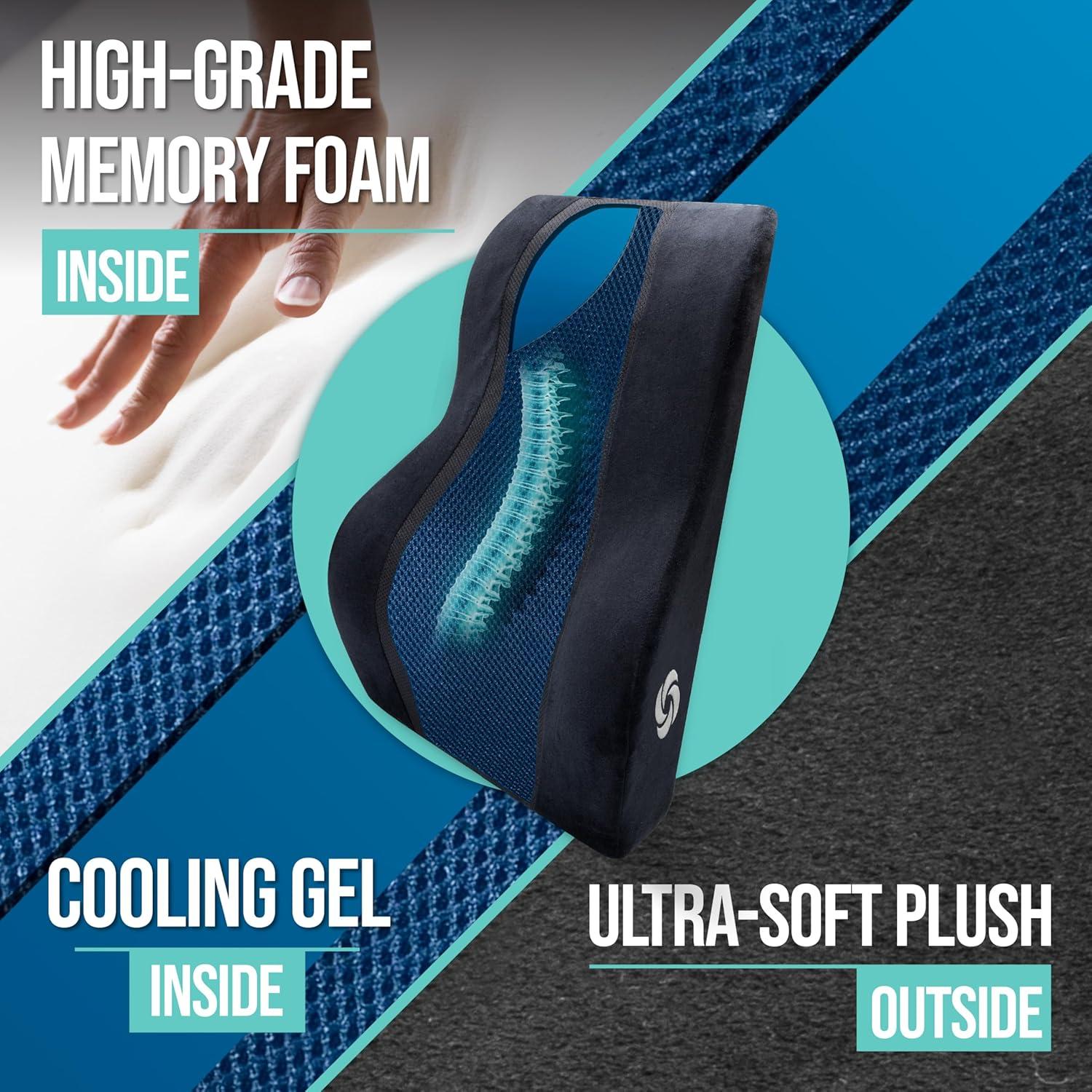 Almohada Lumbar Samsonite SA6257 con Gel Refrigerante