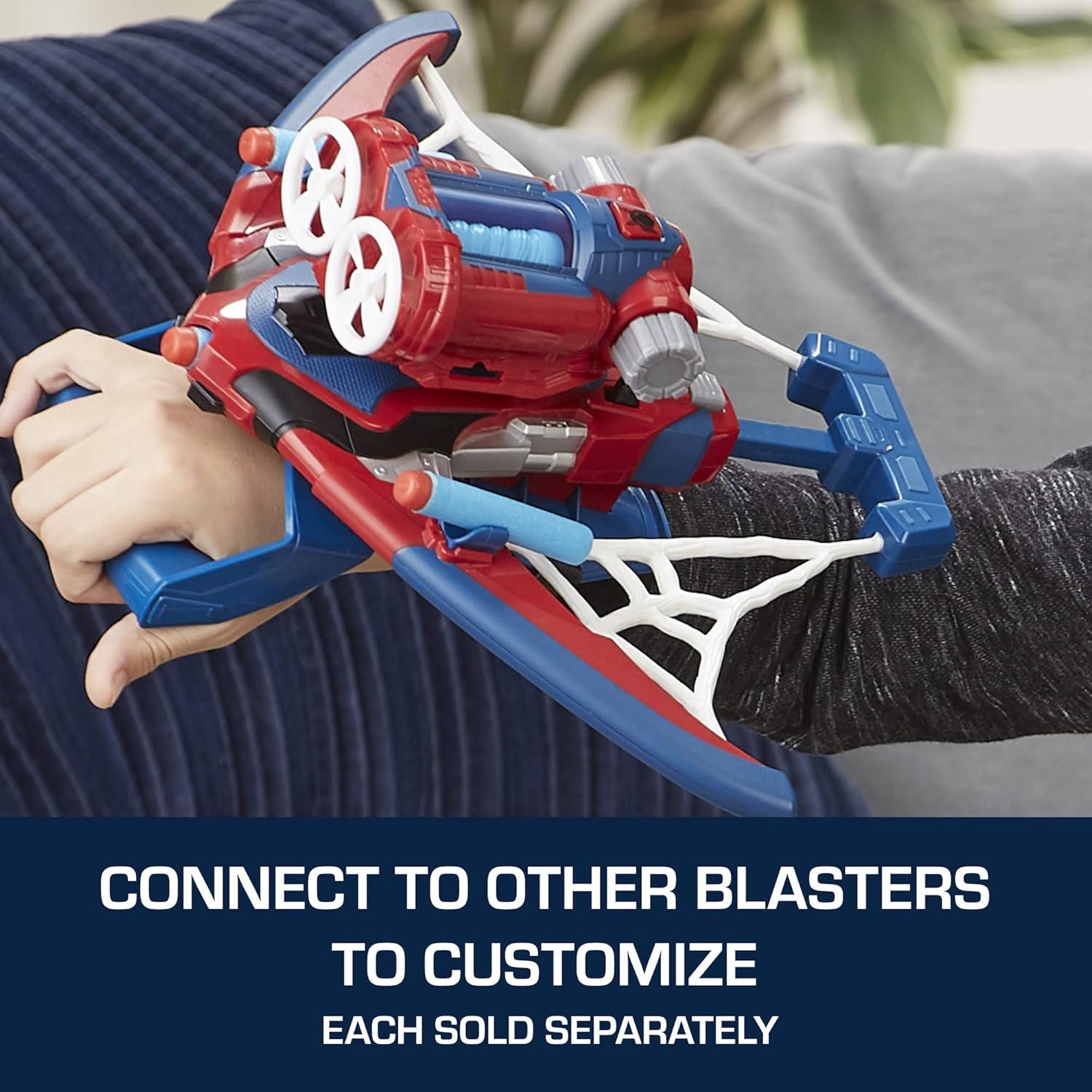 Blaster Spider-Man Web Shots Spiderbolt Hasbro 3 Dardos