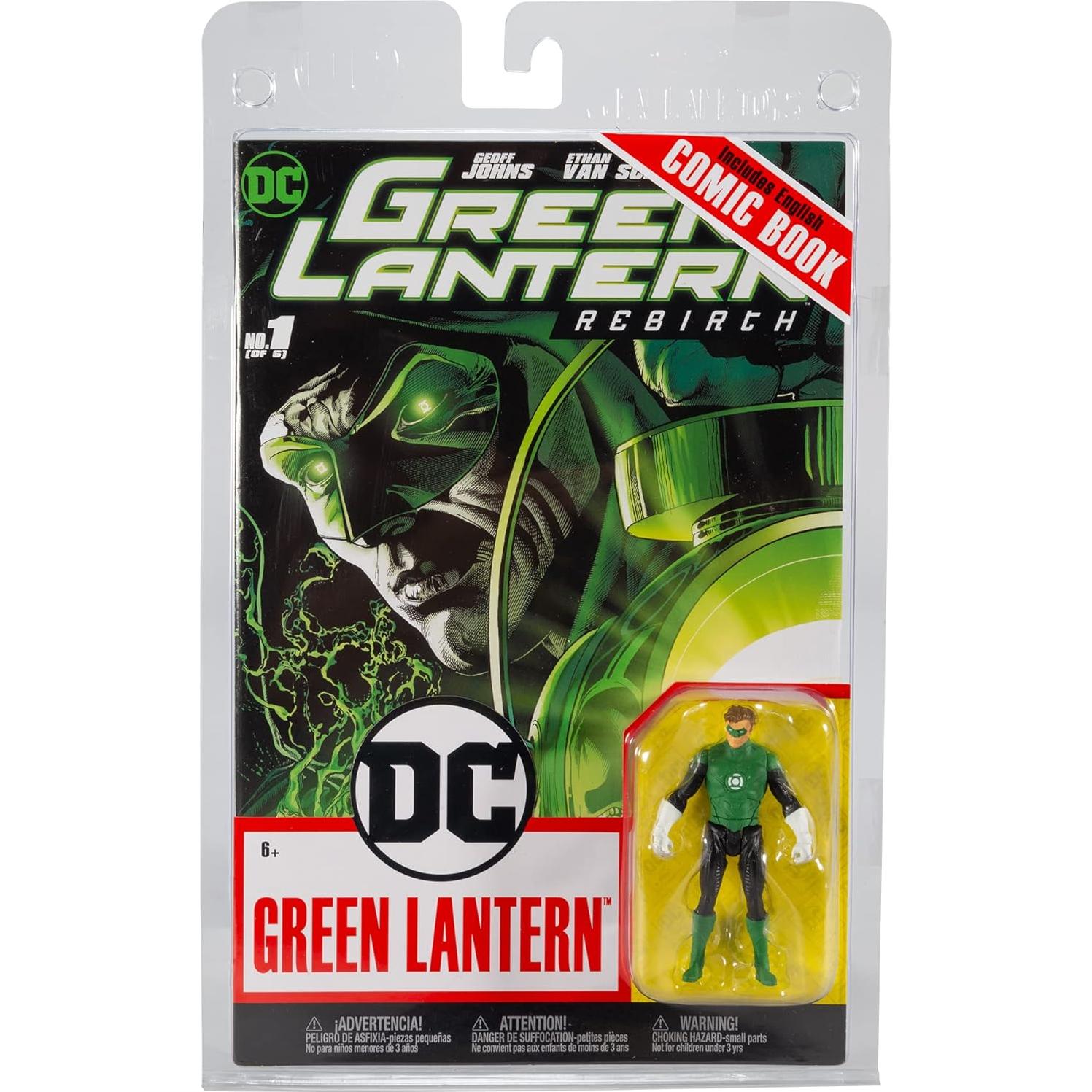 Figura Hal Jordan Linterna Verde 7.62 cm McFarlane Toys