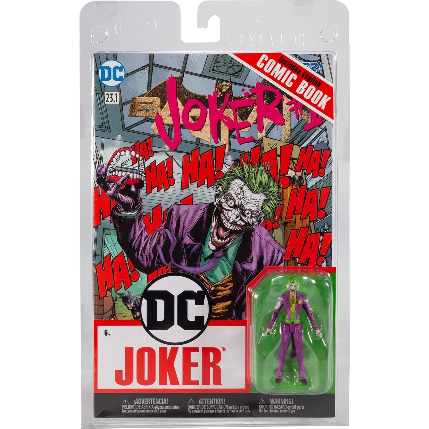 Figura de 7,62 cm McFarlane Toys Joker DC Rebirth