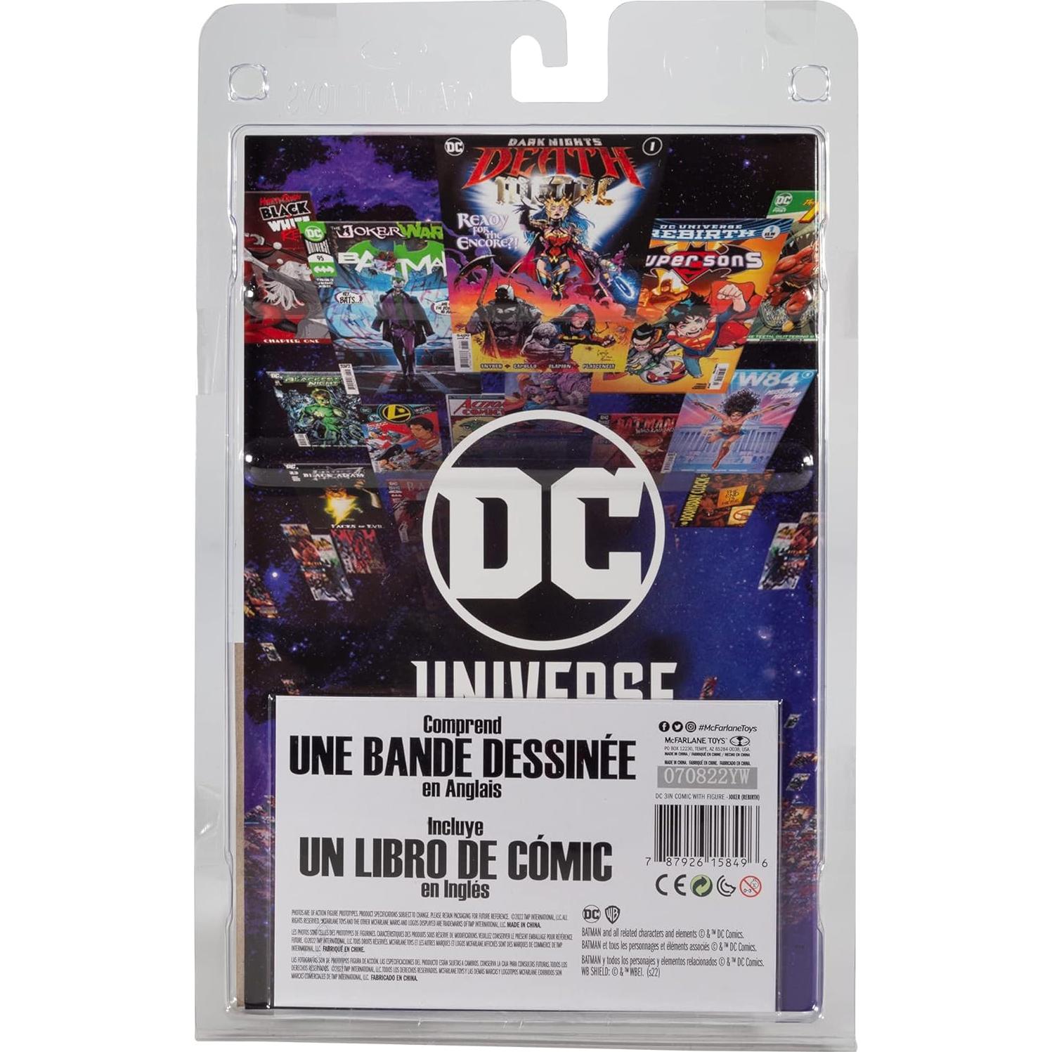 Figura de 7,62 cm McFarlane Toys Joker DC Rebirth