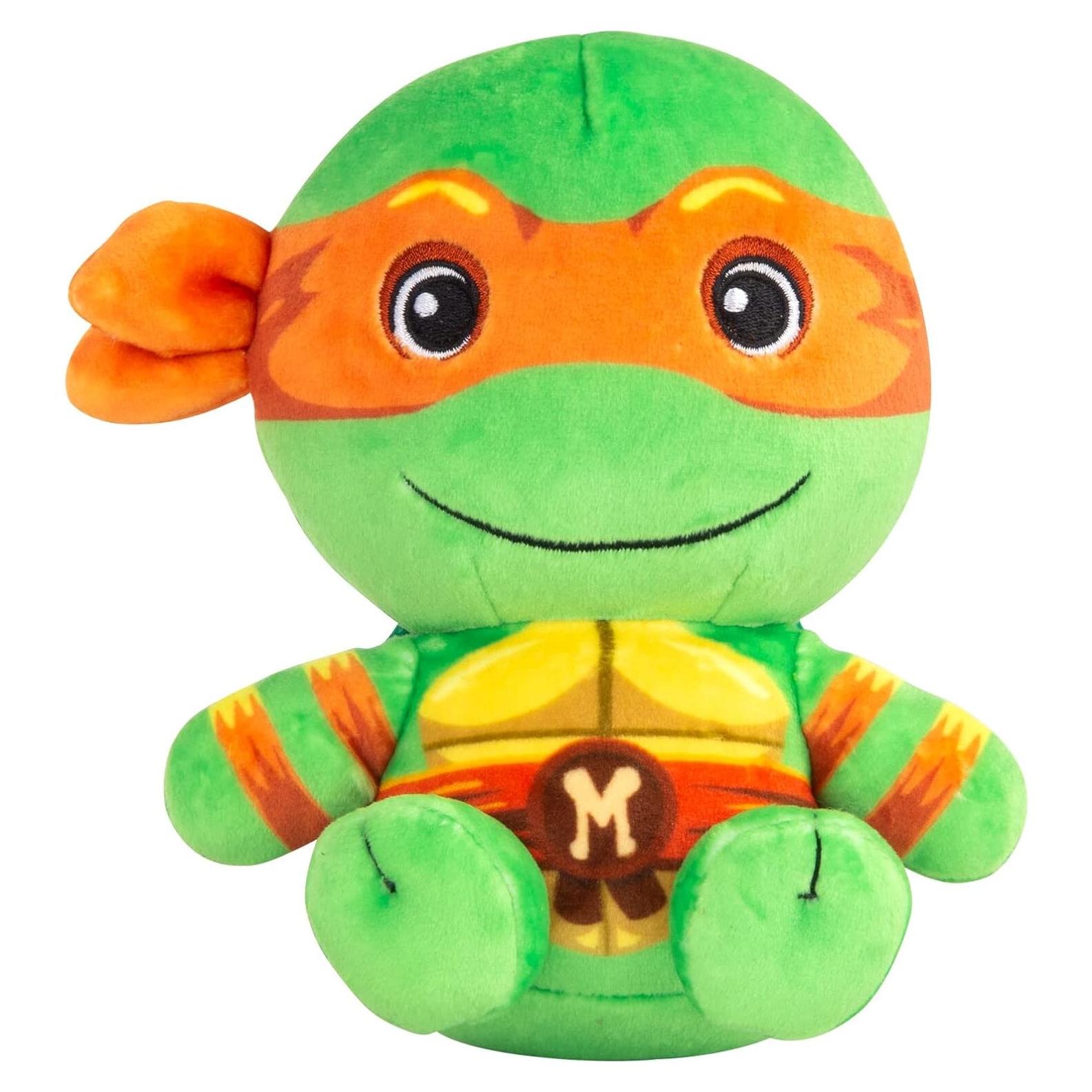 Peluche TMNT Michelangelo Club Mocchi-Mocchi 15 cm