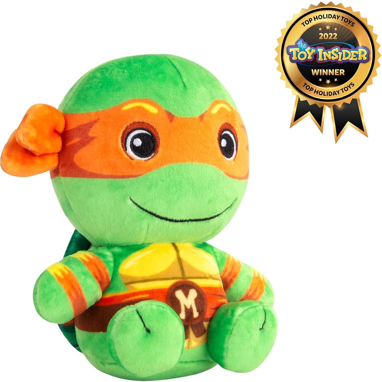 Peluche TMNT Michelangelo Club Mocchi-Mocchi 15 cm