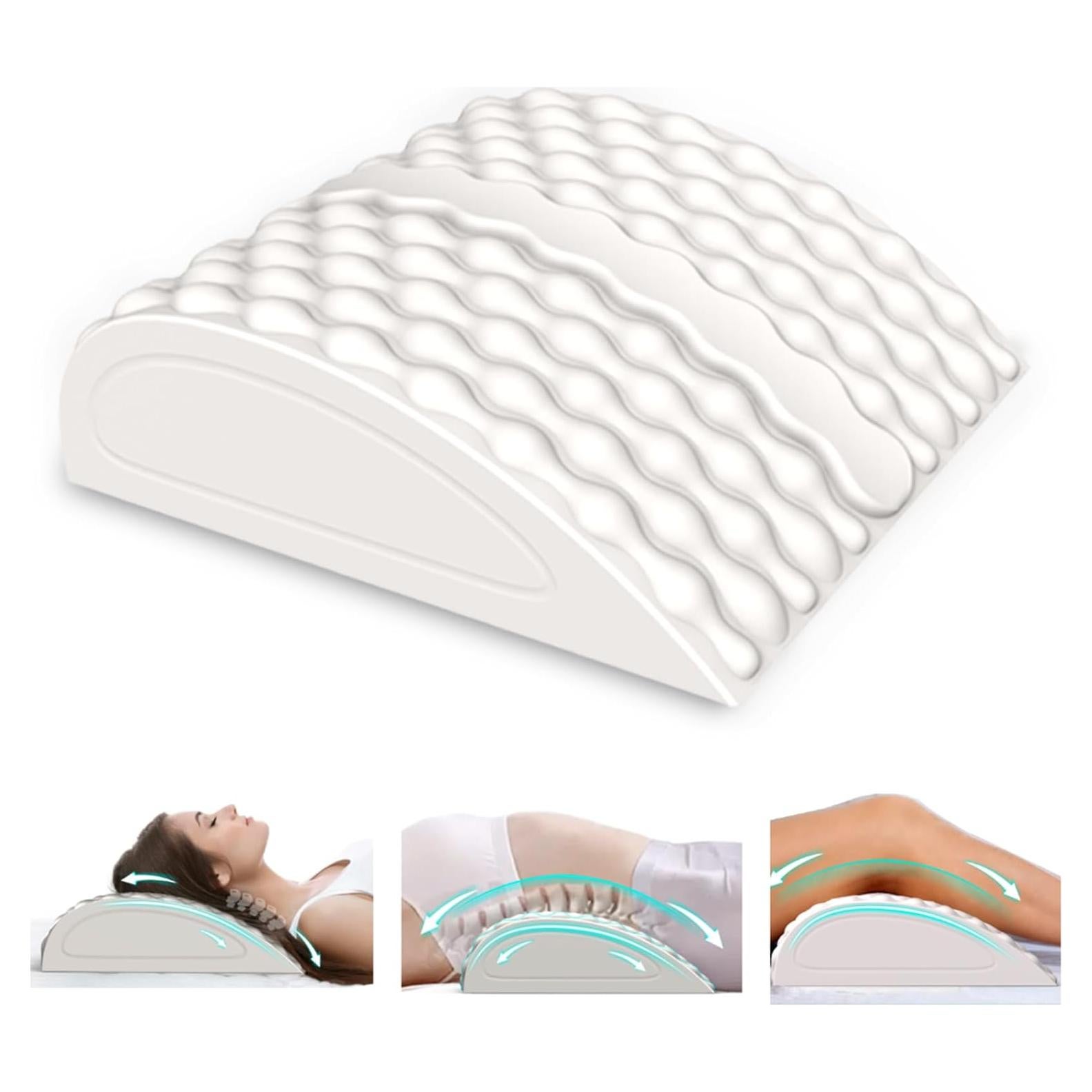 Cojín en cuña PEKOMKISS para dolor de espalda y cuello