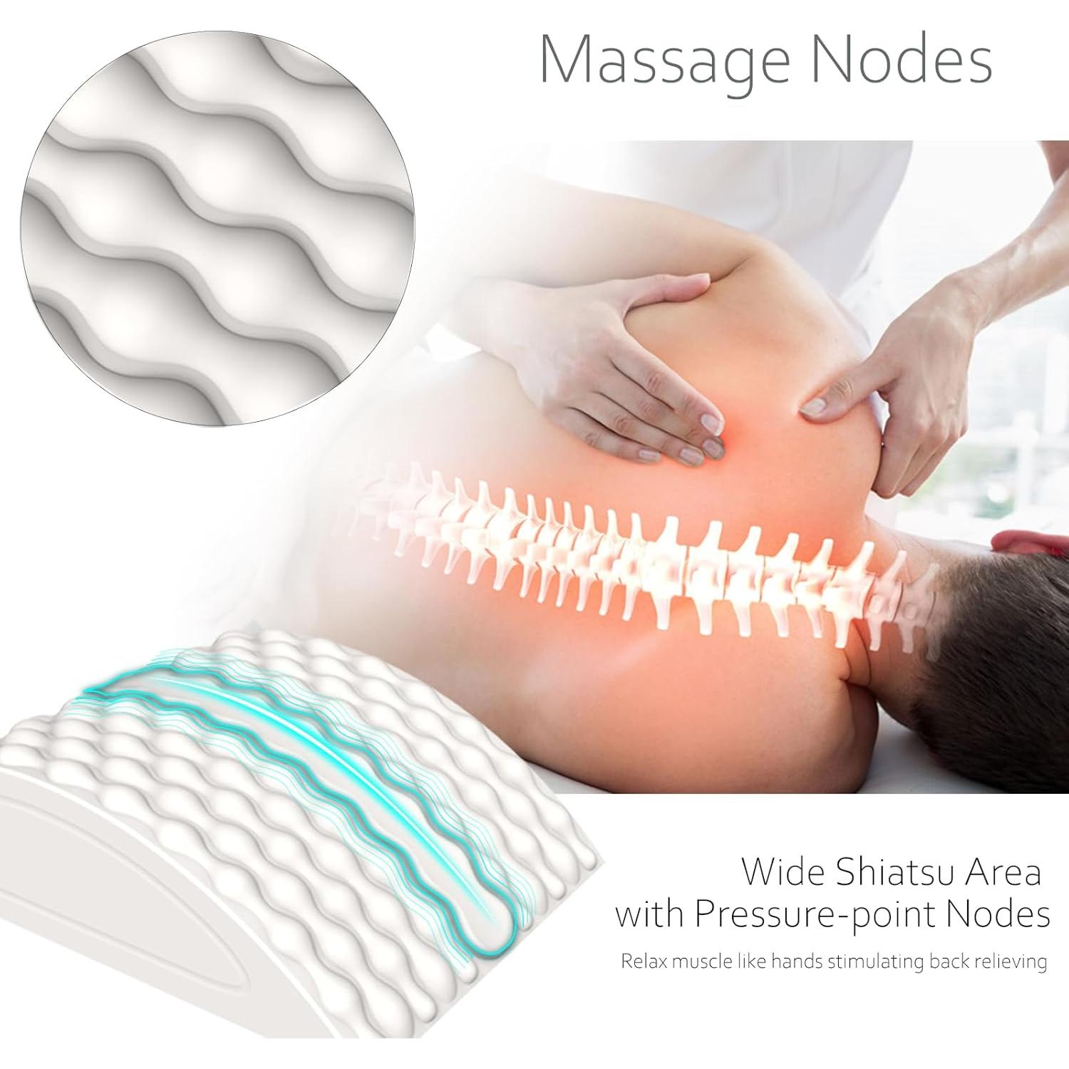 Cojín en cuña PEKOMKISS para dolor de espalda y cuello