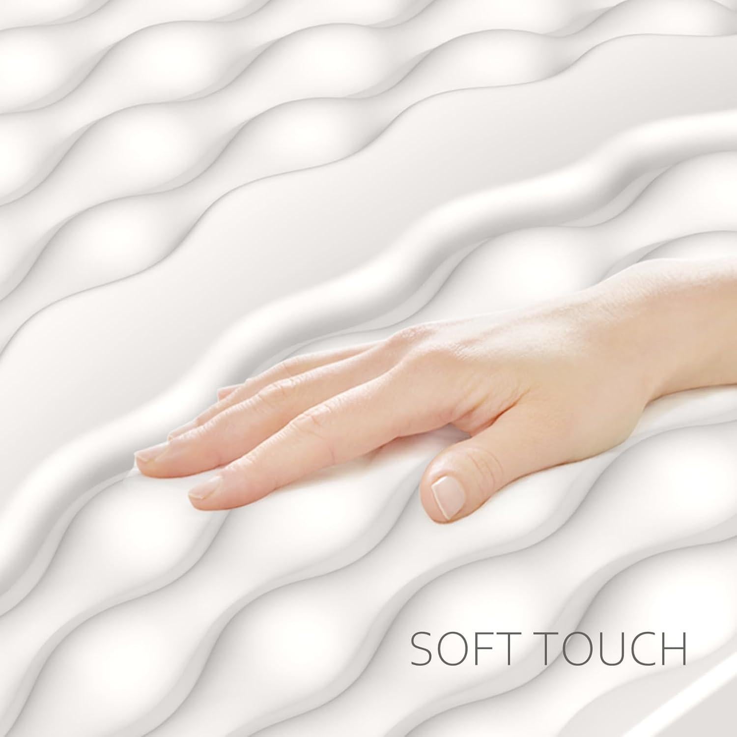 Cojín en cuña PEKOMKISS para dolor de espalda y cuello