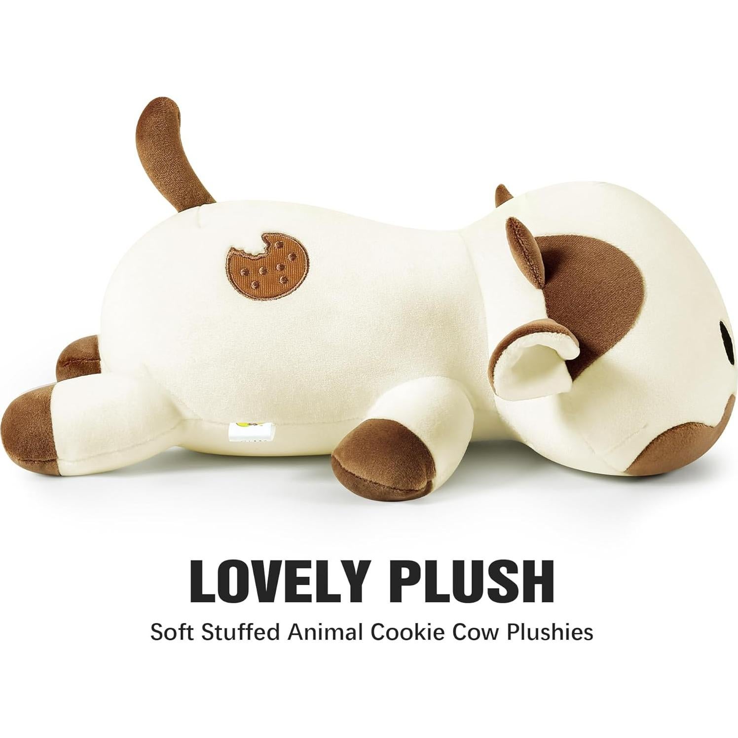 Almohada de Peluche Onsoyours Vaca de Galleta 30 cm Suave