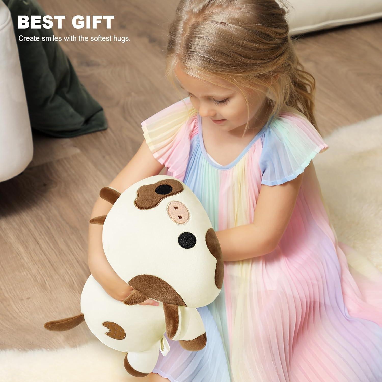 Almohada de Peluche Onsoyours Vaca de Galleta 30 cm Suave