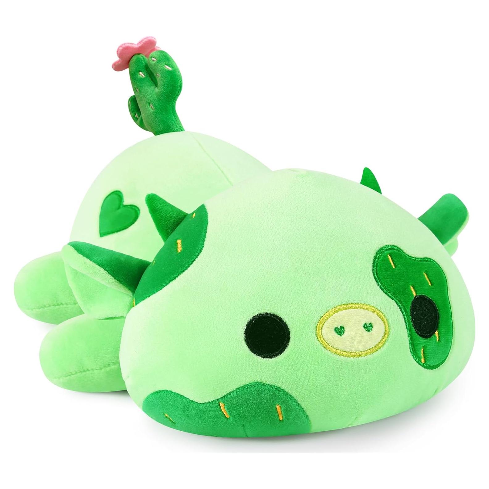 Onsoyours Vaca de Peluche Cactus 30 cm Suave Regalo Niños