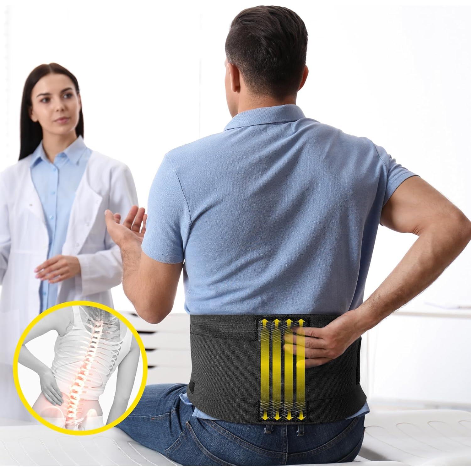 Faja Lumbar Bracoo BS33 Ajustable para Alivio Espalda