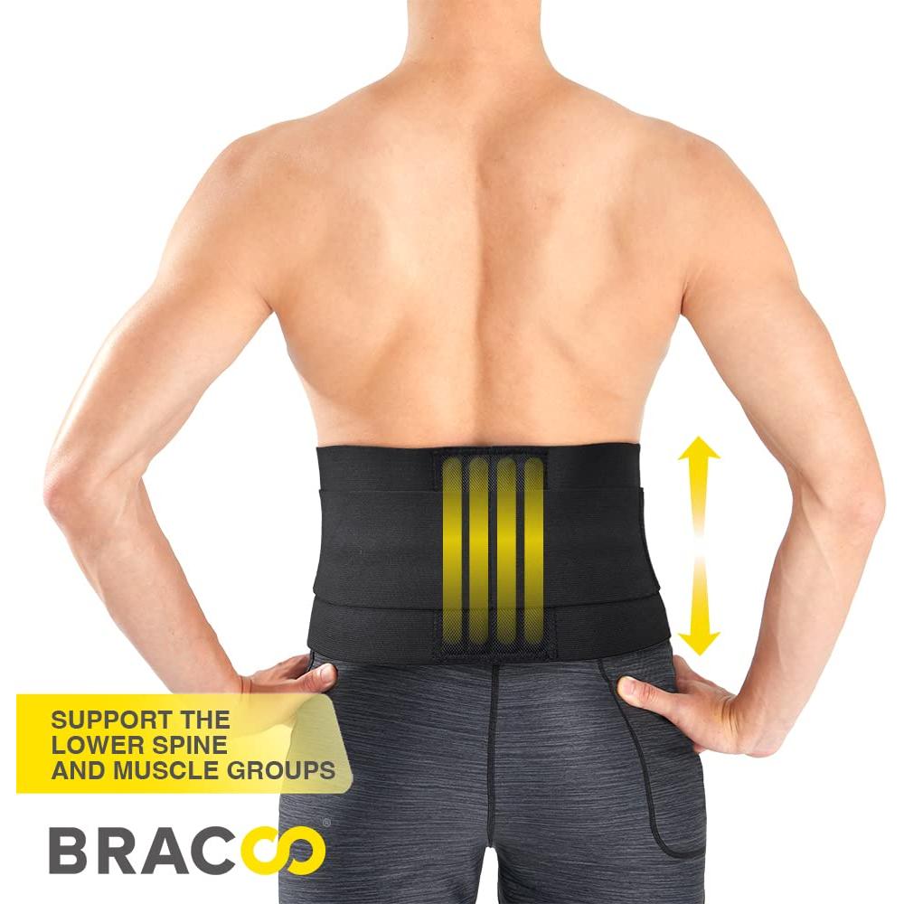 Faja Lumbar Bracoo BS33 Ajustable para Alivio Espalda